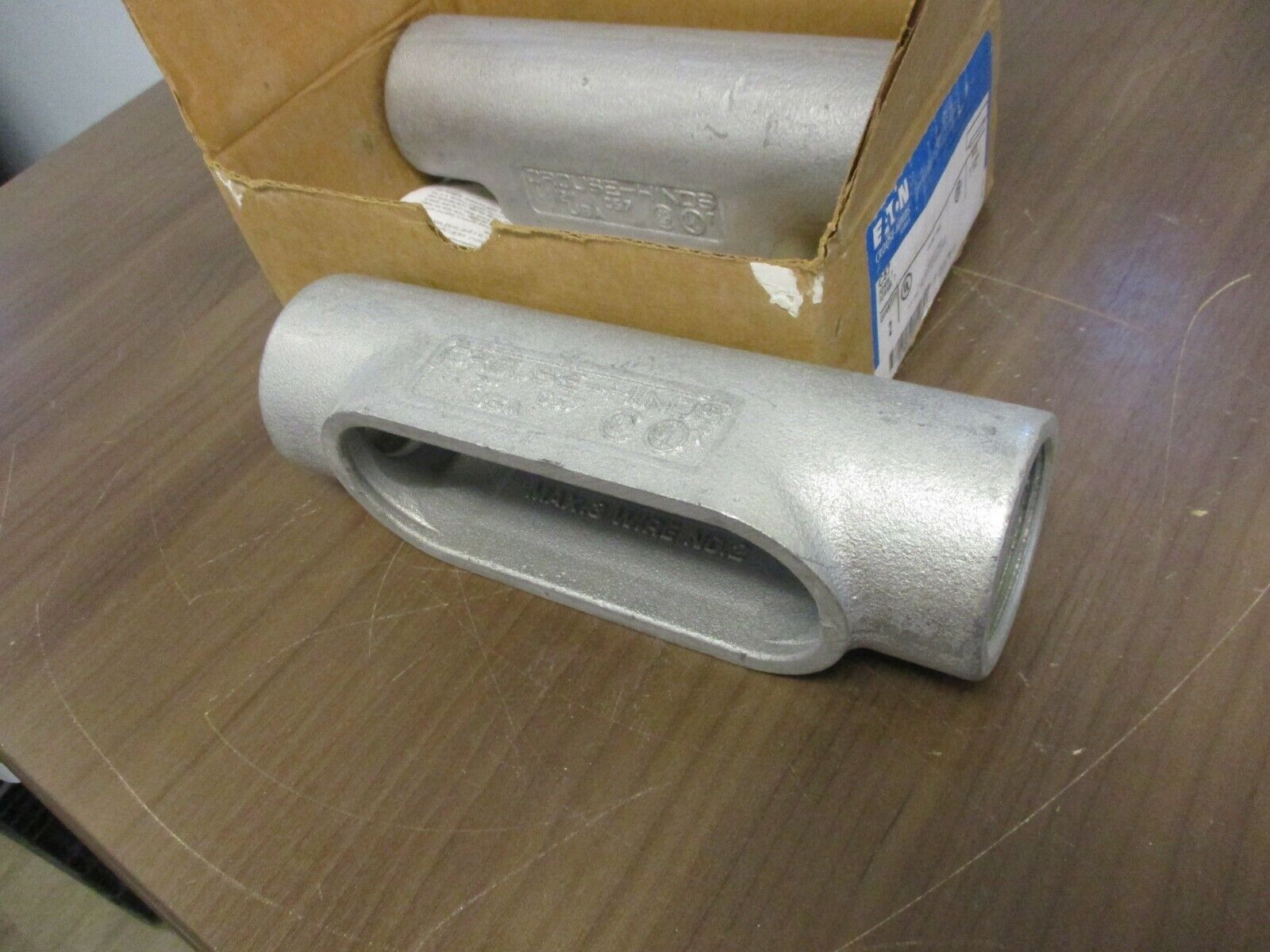 Eaton Crouse-Hinds Form 7 Condulet C57 Size: 1-1/2" New Surplus *Box of 2*