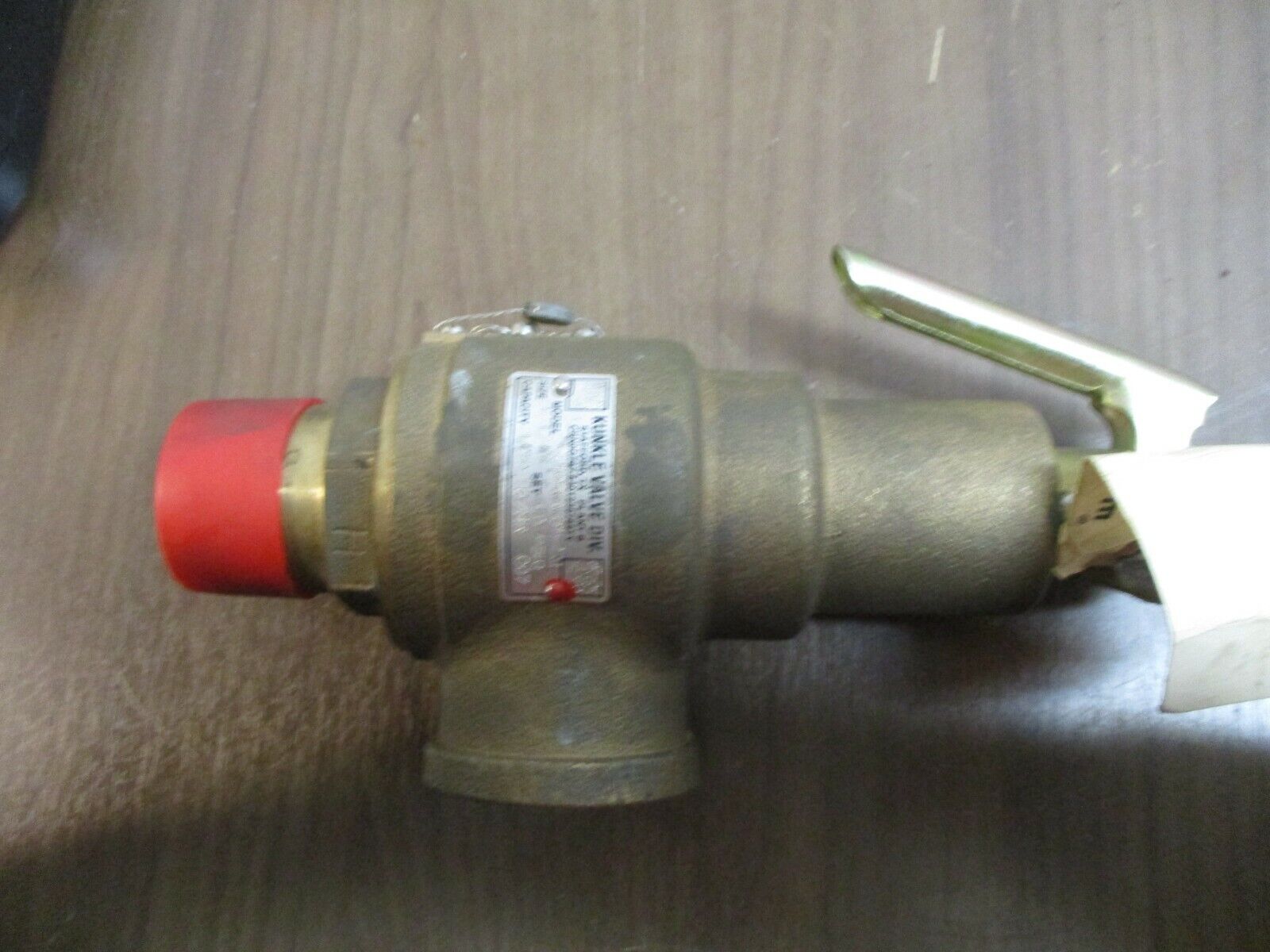 Kunkle Relief Valve 6010GFM01-LM Size: 1-1/4 Set: 40PSIG Capacity: 1470 lb/Hr