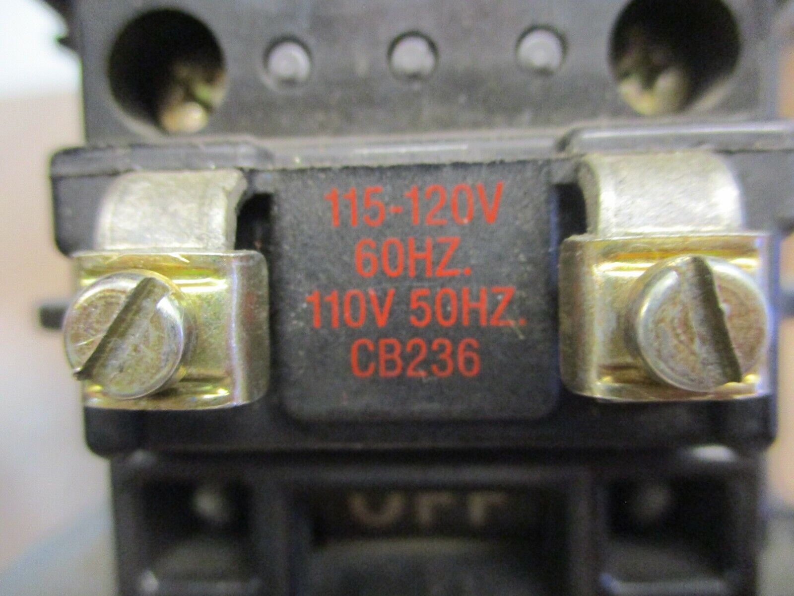 Allen-Bradley Size 0 Contactor 500F-AOD93 Ser. B 115-120V Coil 18A 600V Used