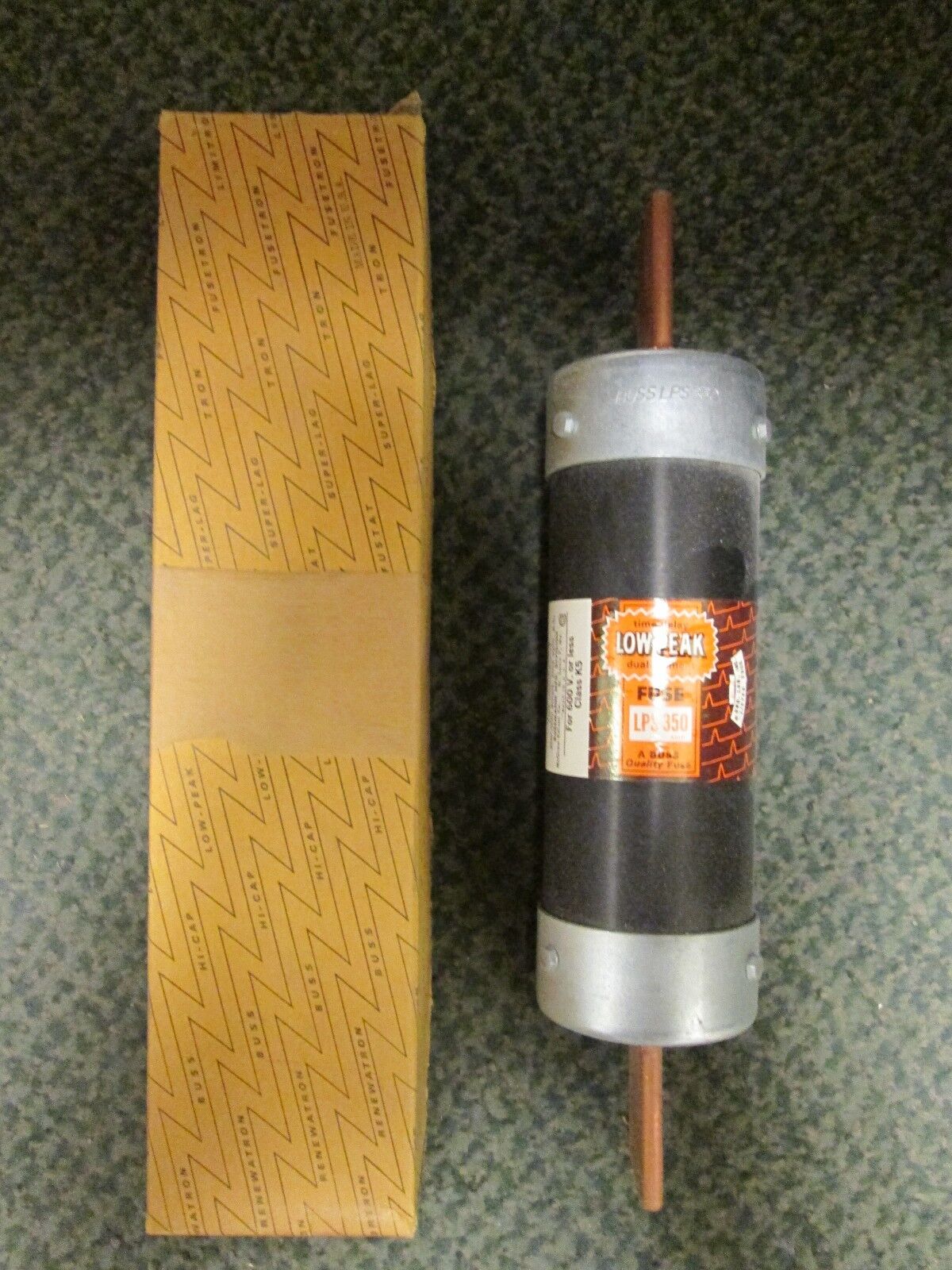 Bussmann Low-Peak Fuse LPS 350 600V 350A New Surplus