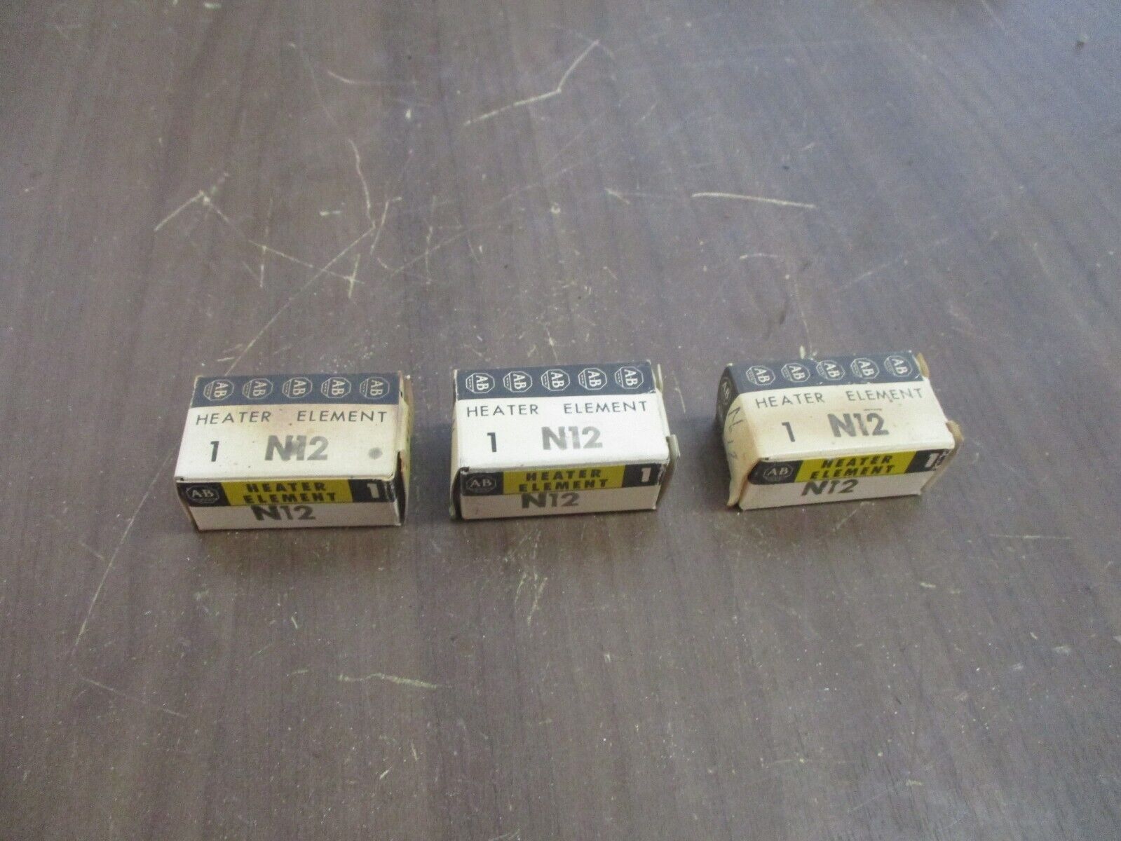 Allen-Bradley Heater N12 *Lot of 3* New Surplus