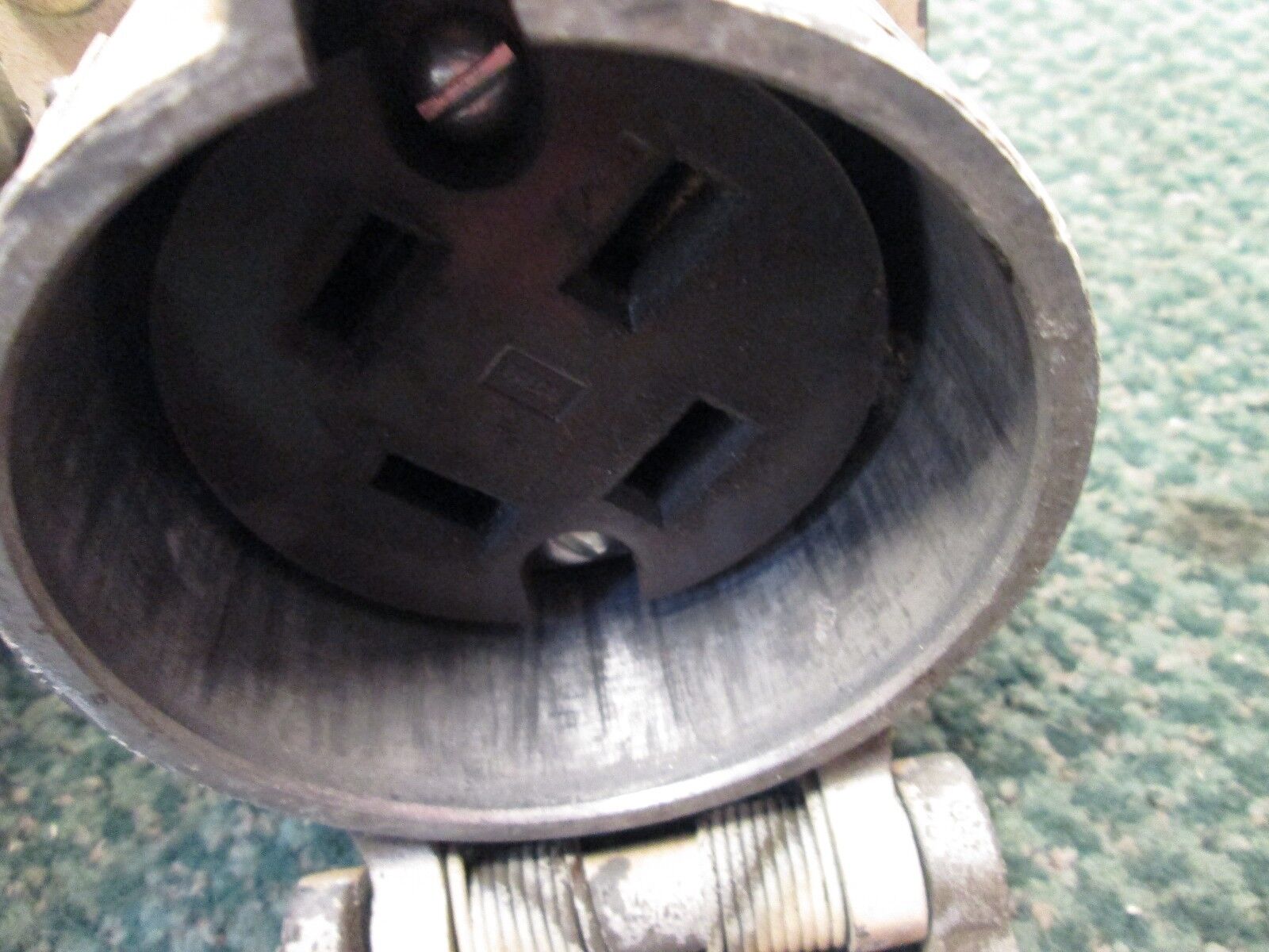 Ralco Receptacle with Base 422-A 60A 600V 4P 5W Used