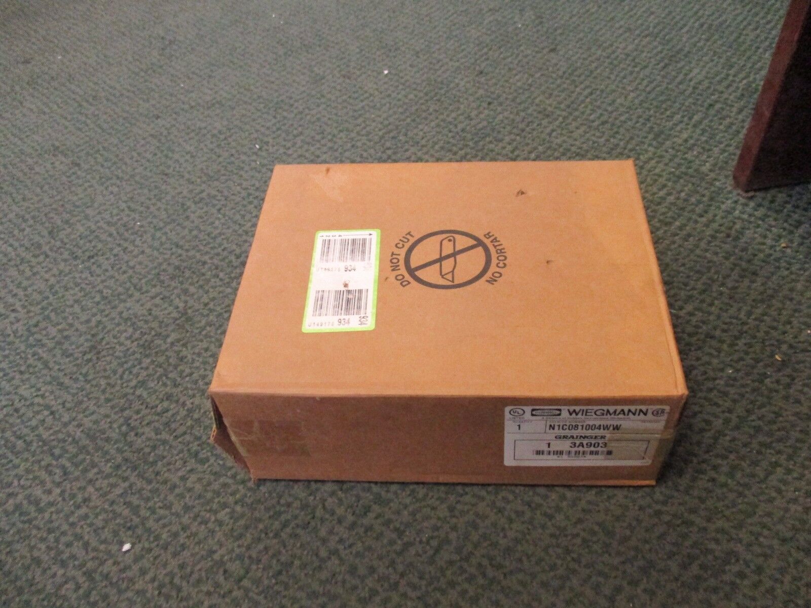 Wiegmann Type 1 Enclosure N1C081004WW Size: 8x10x4" New Surplus