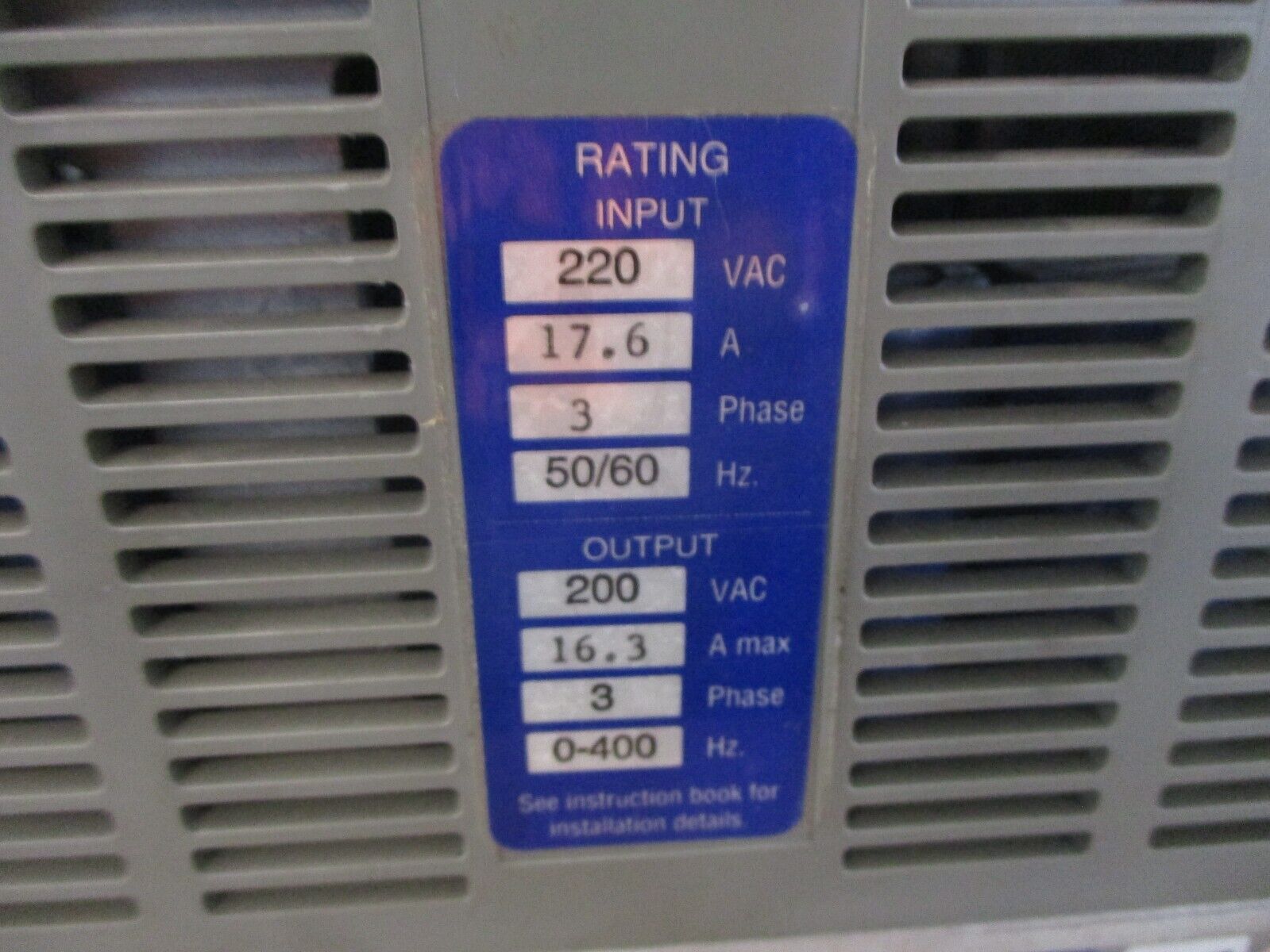 Industrial Indexing Systems Delta Servo Drive DS-50/RA *Chipped Corner* Used