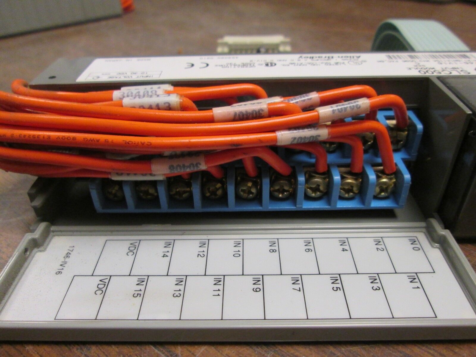 Allen-Bradley SLC 500 Input Module 1746-IV16 10-30VDC Used