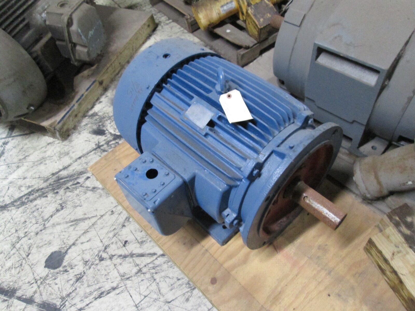 Westinghouse AC Motor HH0604 60HP 1800RPM FR:364T ENCL:TEFC 460V 68.4A Used