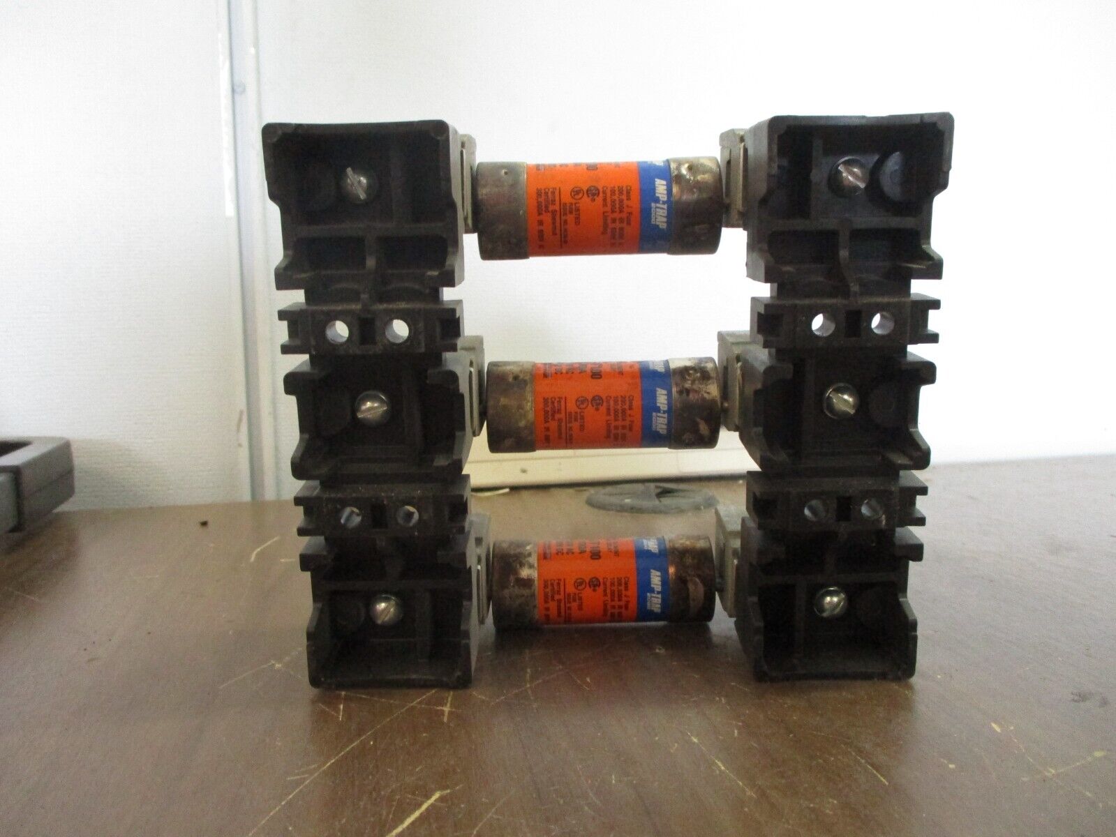 Allen-Bradley Fuses Holder w/ Fuses 1494F-FS100 Ser. D 100A 600V Used