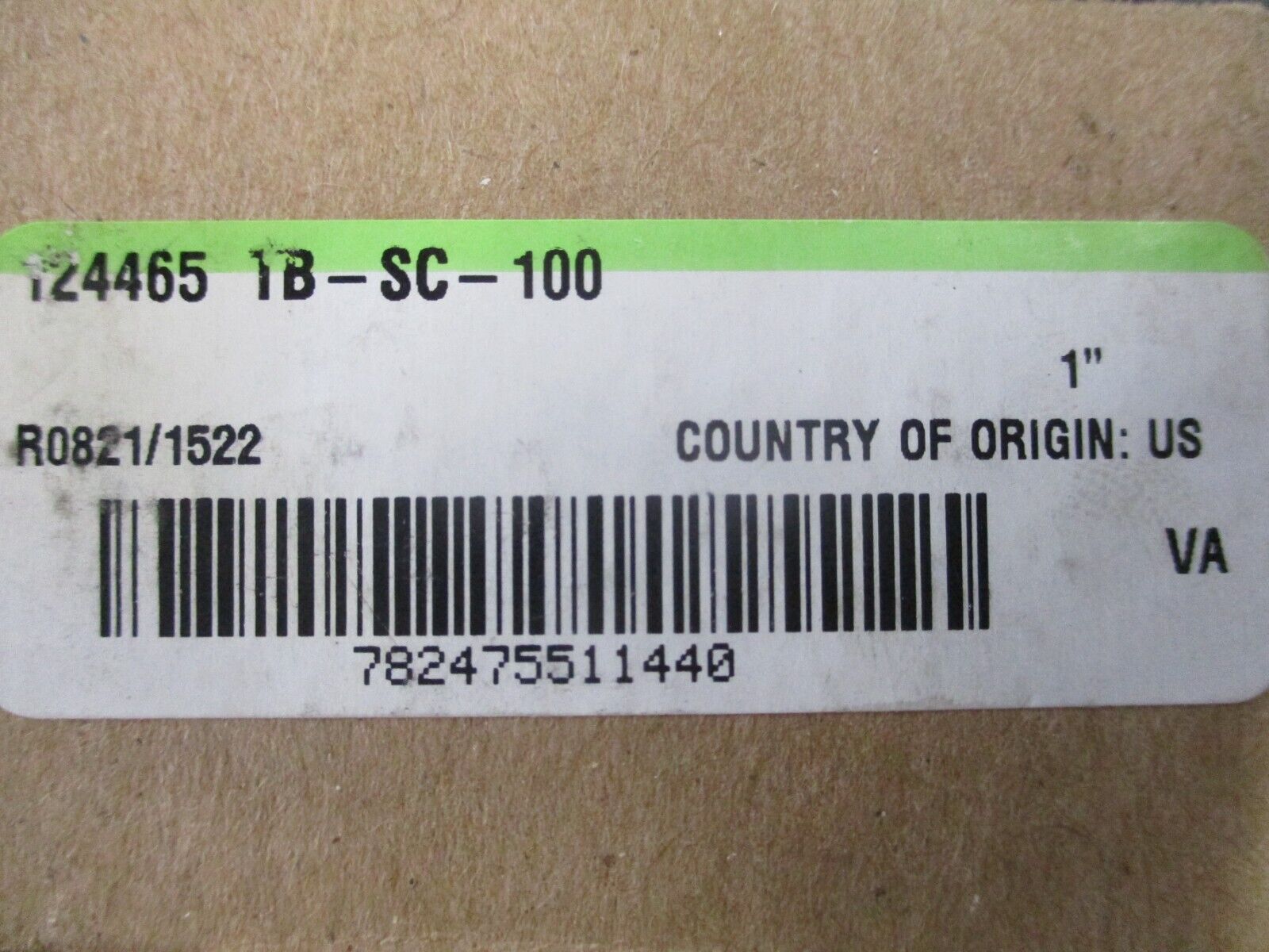 Dodge Pillow Block Bearing 124465 TB-SC-100 New Surplus