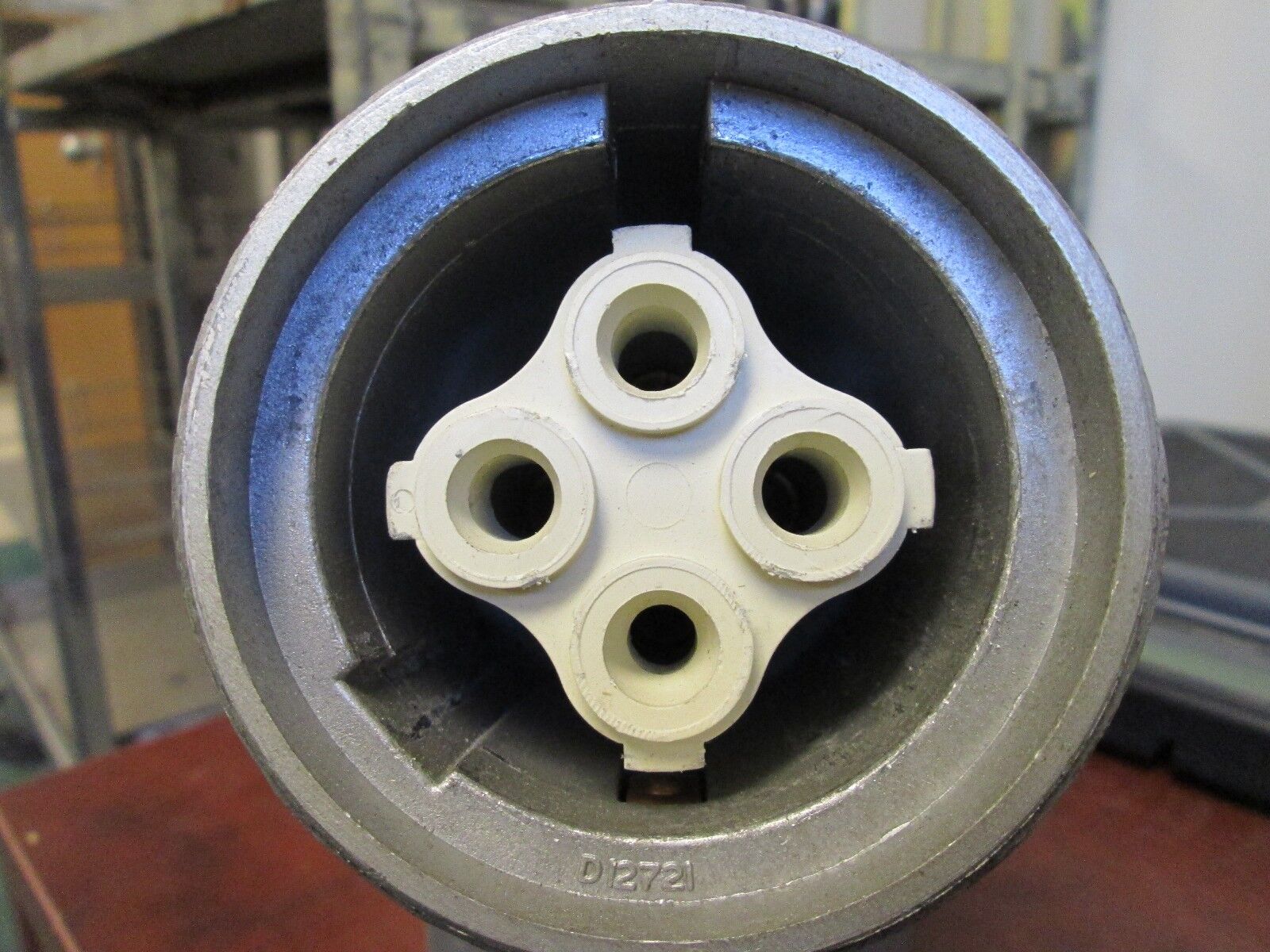 Russellstoll Receptacle w/Base 7324-78 60A 600V 3P 4W Used