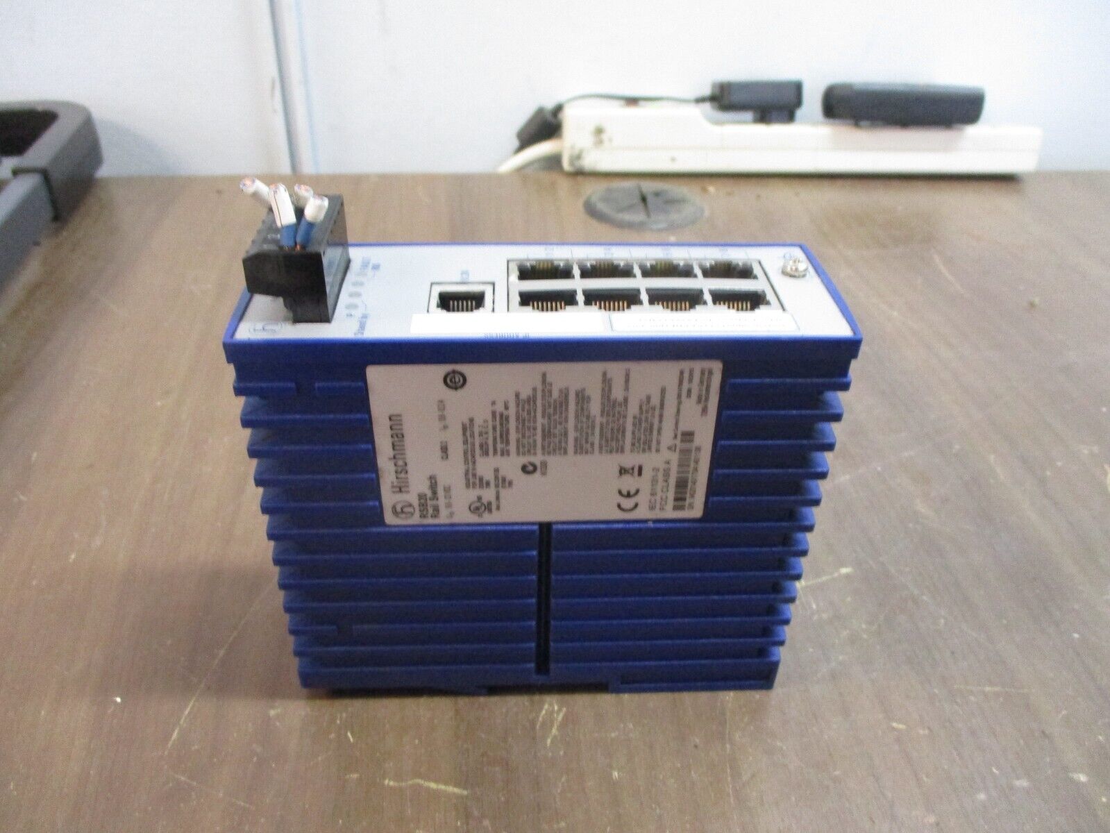 Hirschmann Ethernet Rail Switch RSB20 8-Port Used