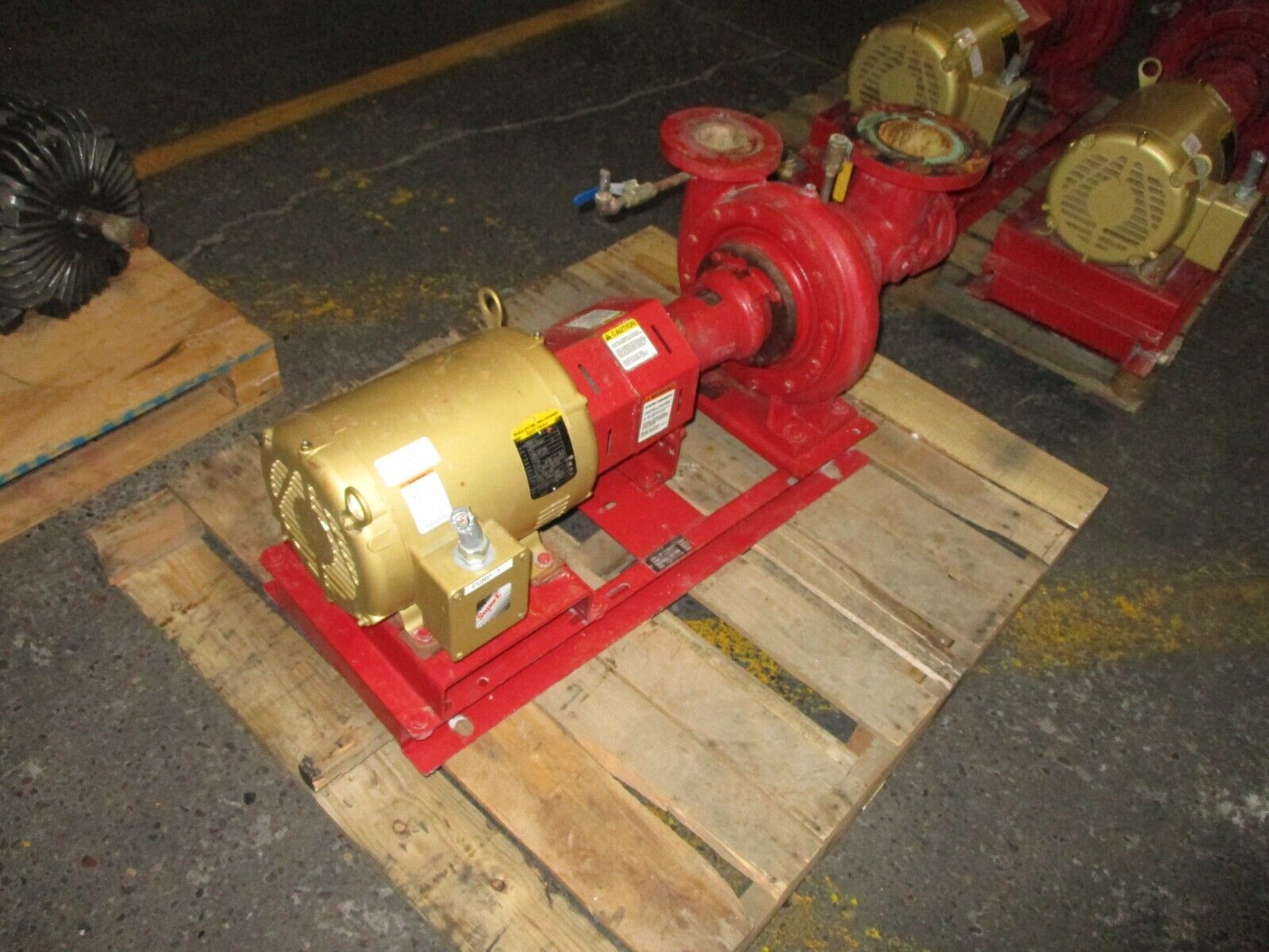 Bell & Gossett Pump 1510 BF 8.875 2.5BB 7.5HP 1800RPM 150GPM 80FT Head Used