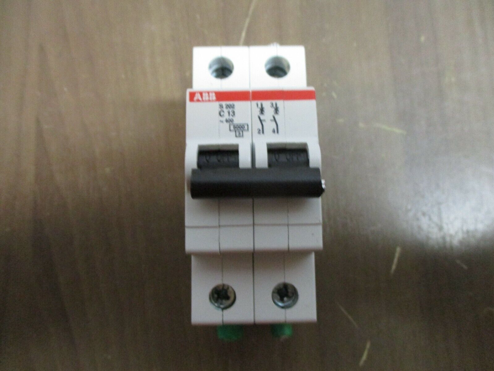 ABB Circuit Breaker S 202-C13 13A 277/480V 2P Used