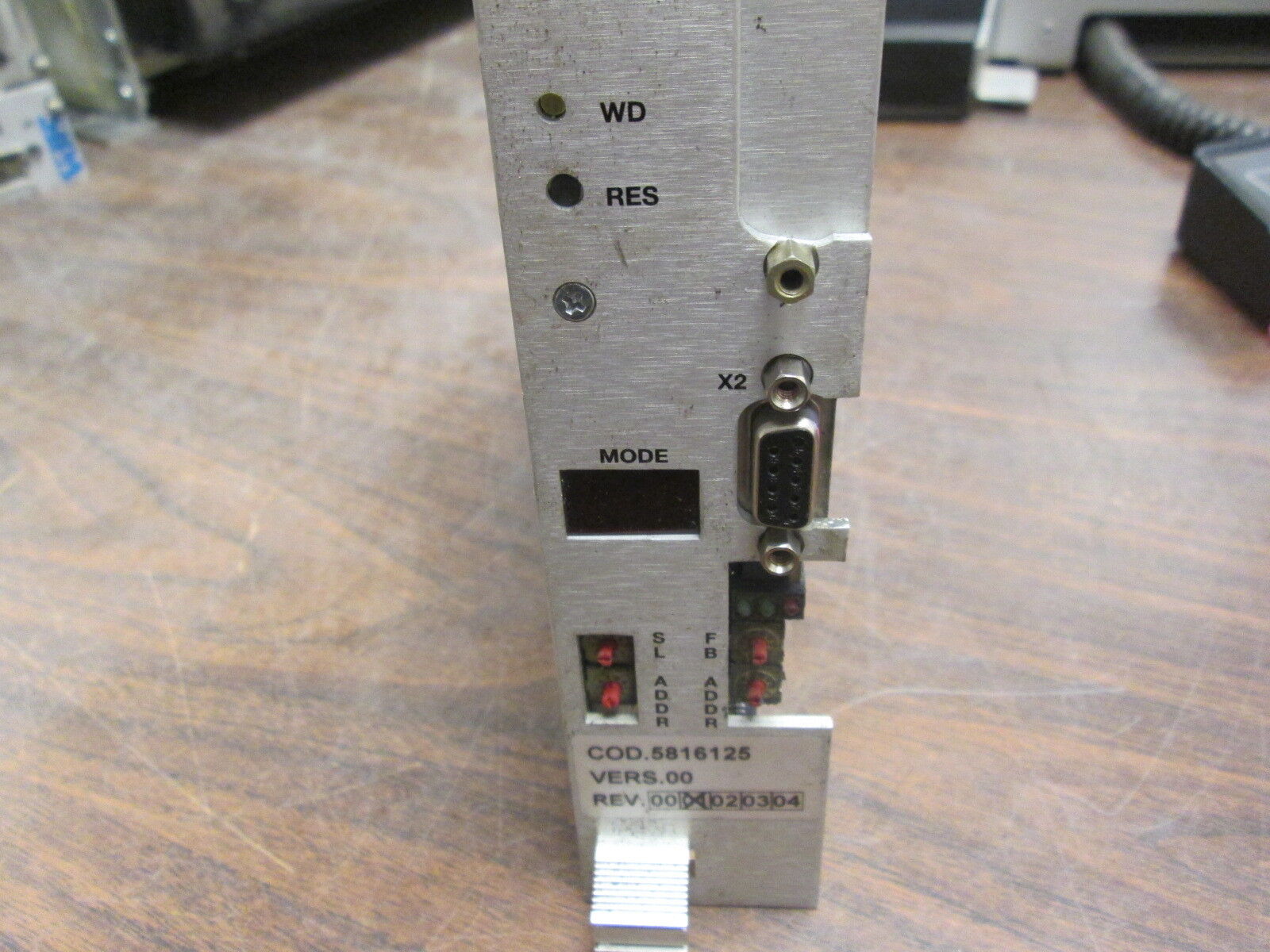 SIPA Control/Interface Module SP/V25FB *Cracked Bracket* Used