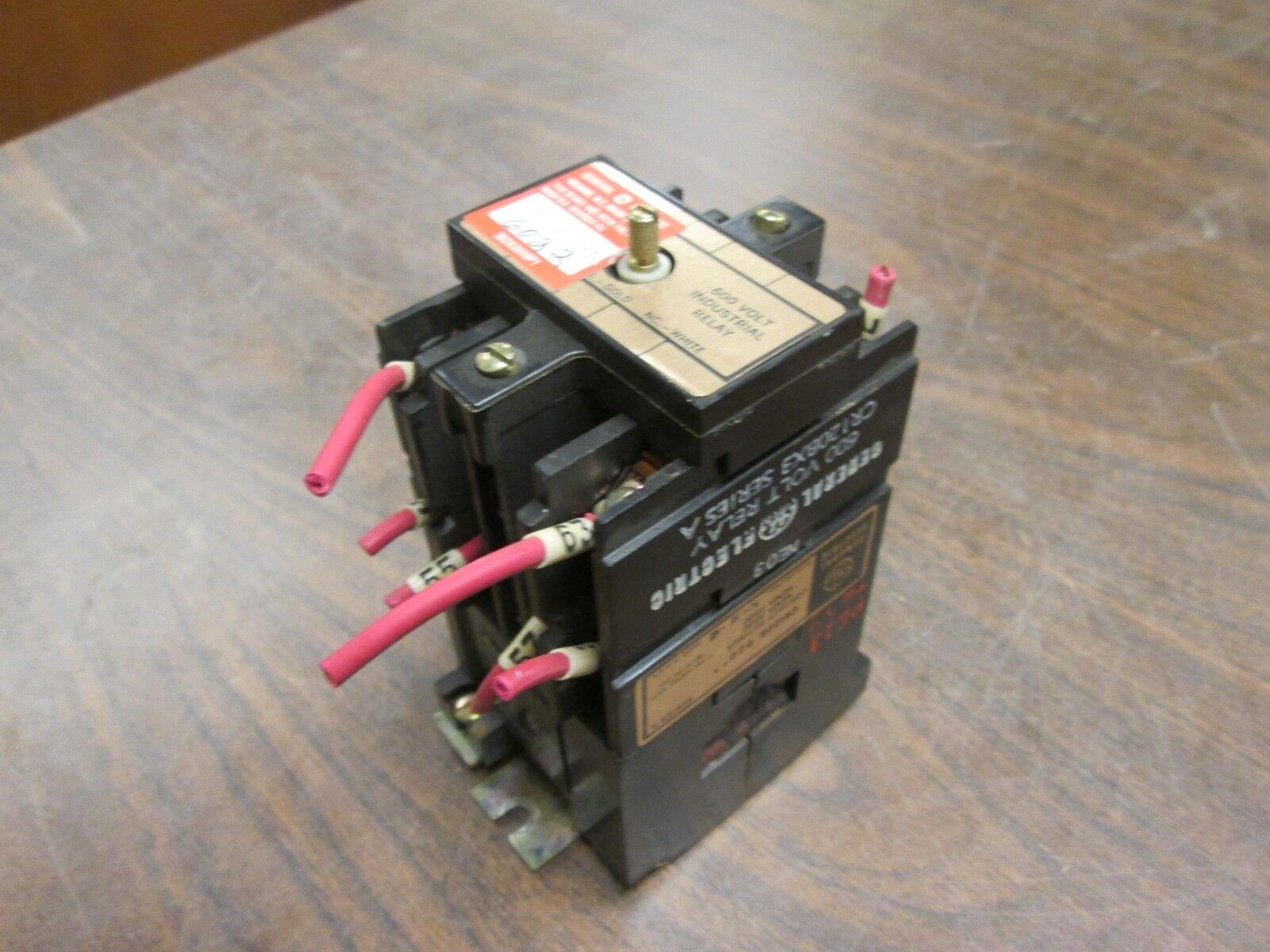 GE Relay CR120BO 6022 120V Coil Used