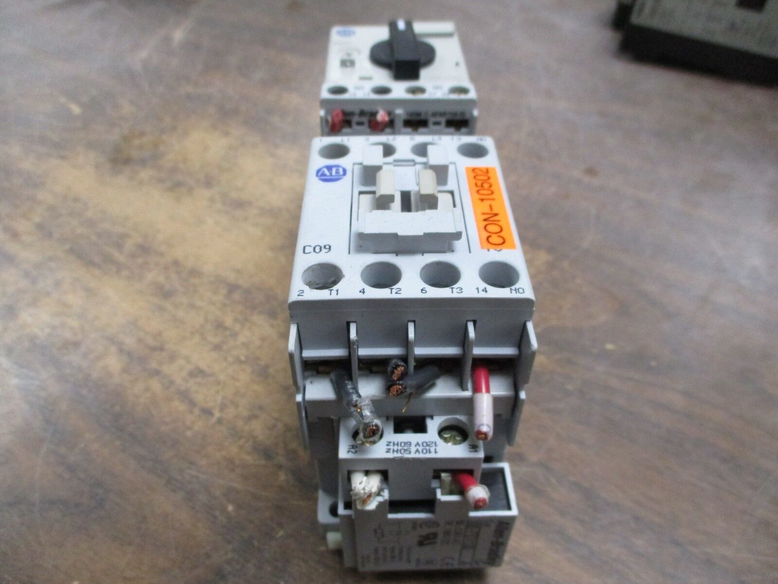 Allen-Bradley Starter 190E-AND2-DB25R-V Ser. B 120V Coil 25A 600V Trip: 1.6-2.5A