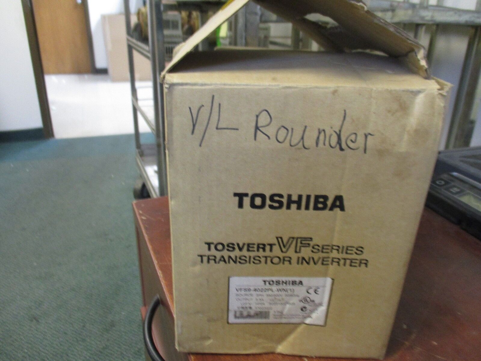 Toshiba VF Series AC Drive VFS9-4022PL-WN9(1) 3Hp New Surplus