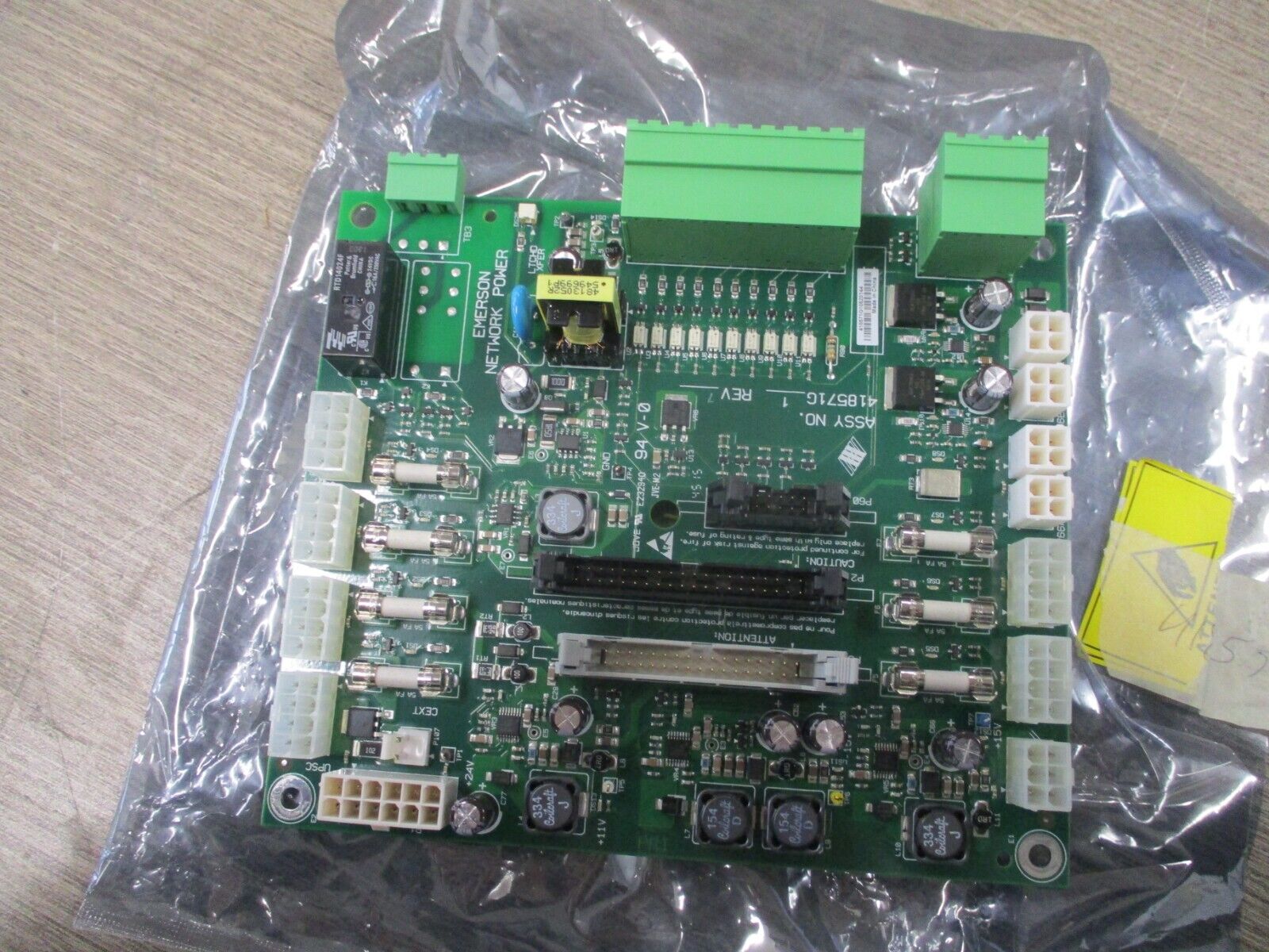 Liebert Power Supply Connect Board 418571G1 Rev. 7 *No Box* New Surplus