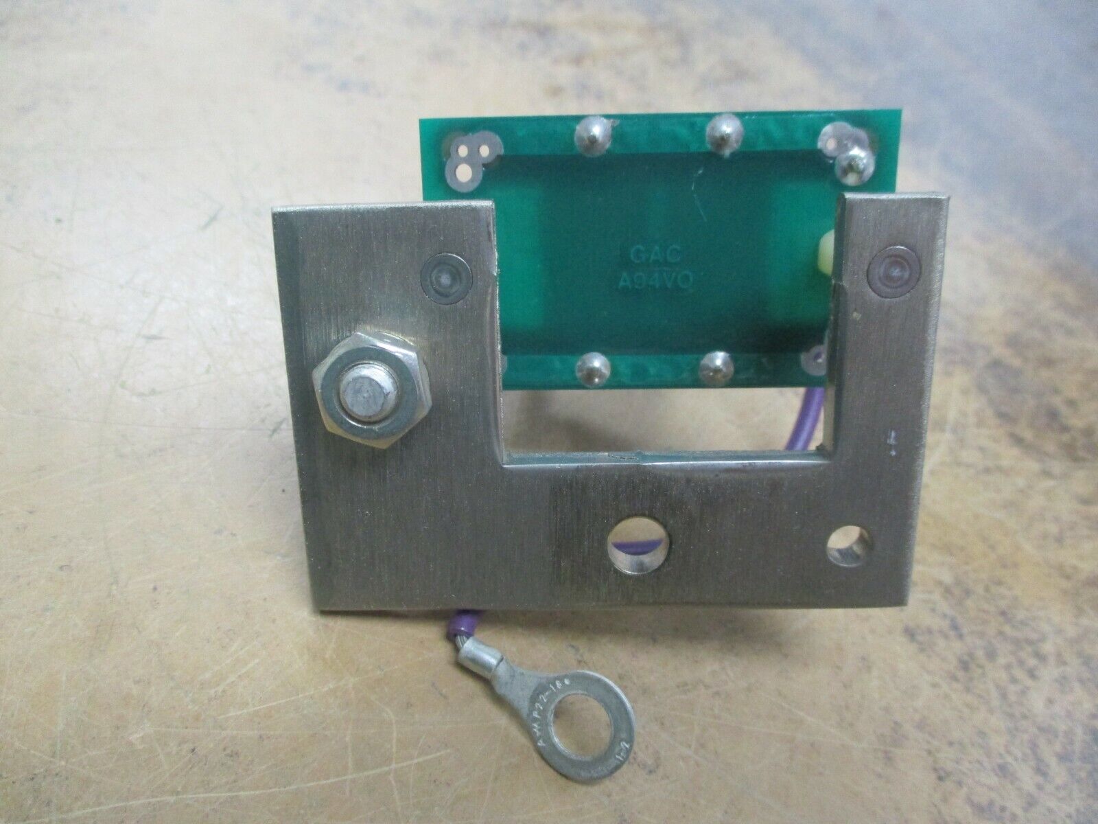 Vee-Arc Capacitor Assembly Board 404-137 (2) 400U Capacitors Used