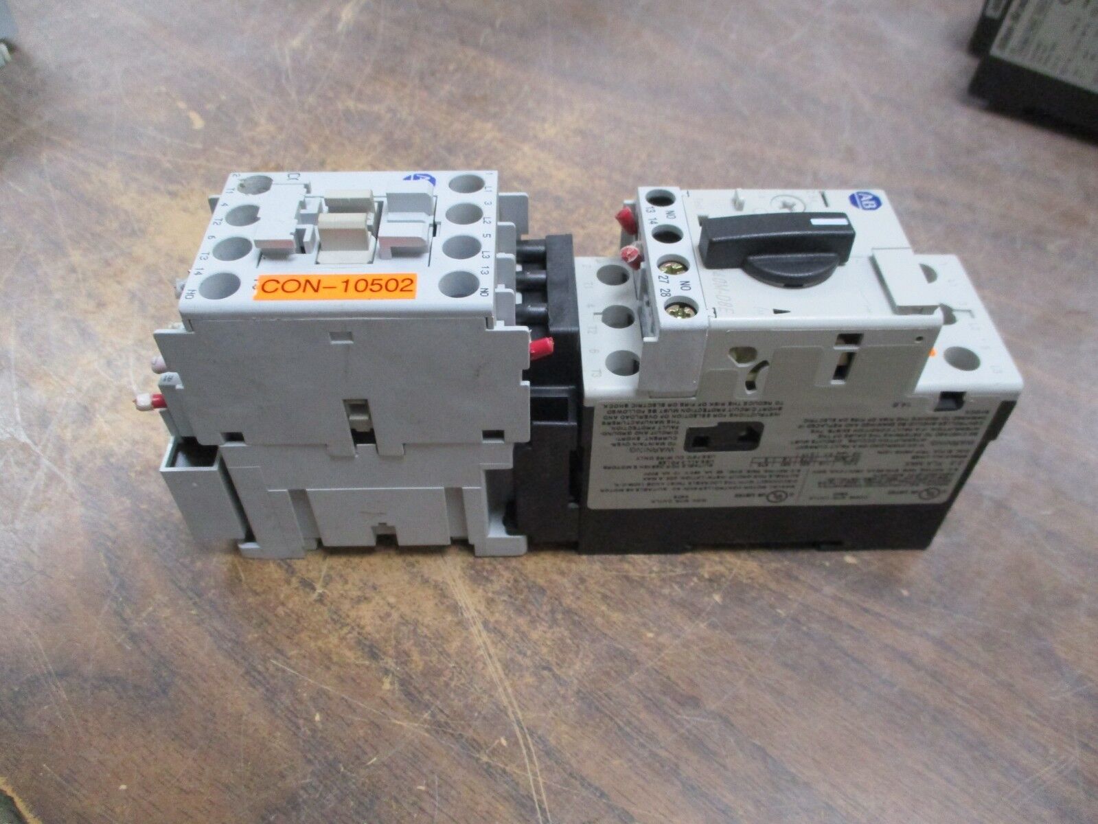 Allen-Bradley Starter 190E-AND2-DB25R-V Ser. B 120V Coil 25A 600V Trip: 1.6-2.5A