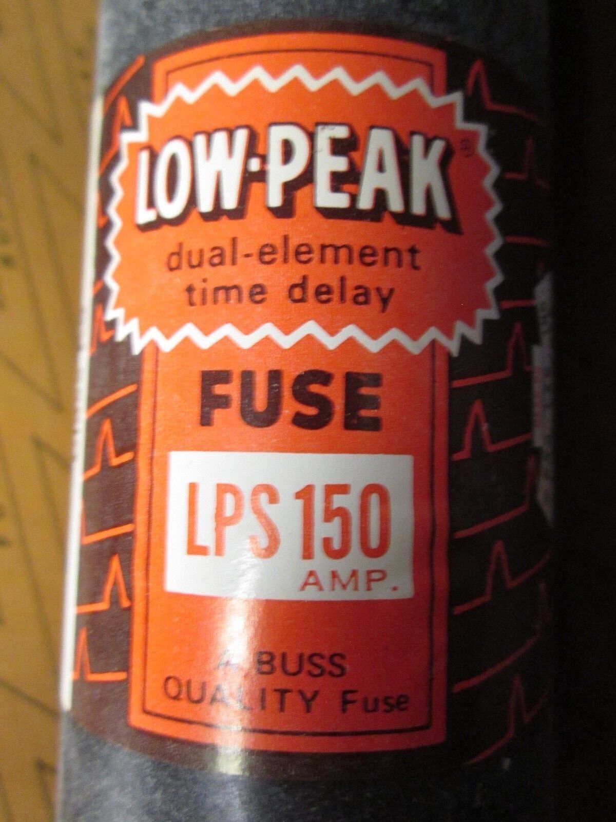 Buss Low-Peak Fuse LPS 150 600V 150A New Surplus