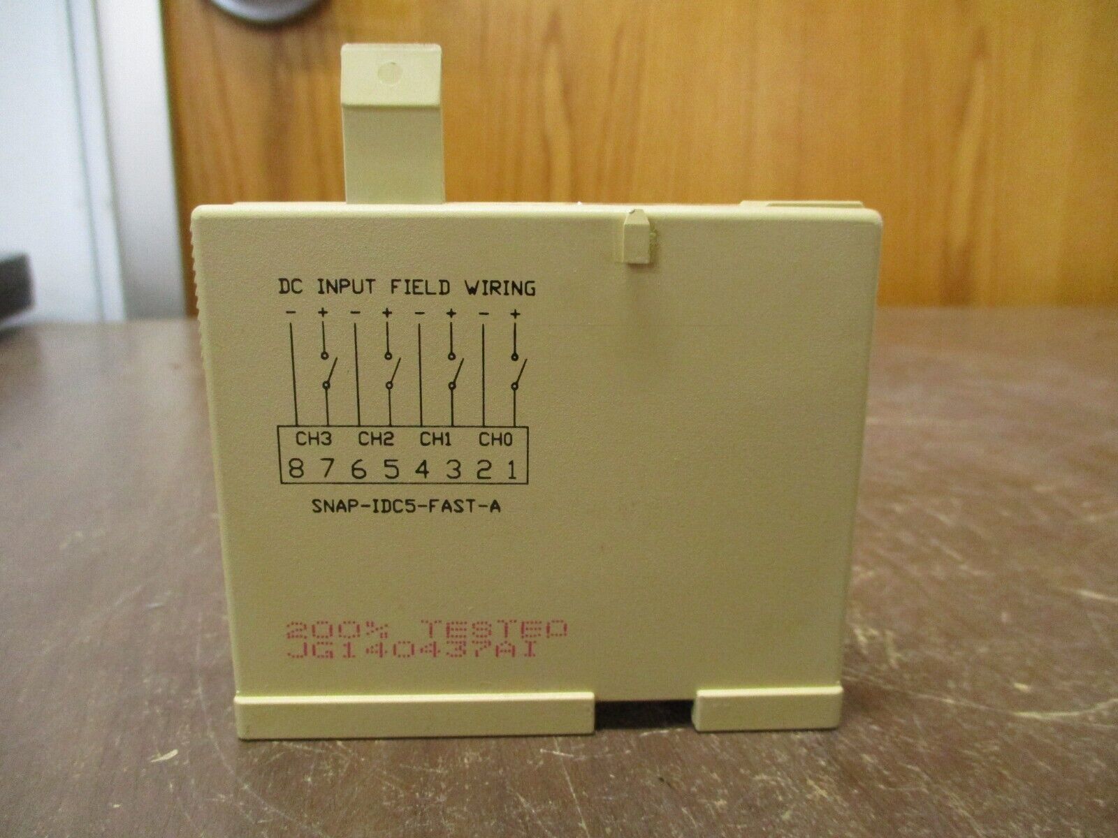 Opto 22 Snap I/O High Speed DC Input Module SNAP-IDC5-FAST-A 4-Ch 18-32VDC Used