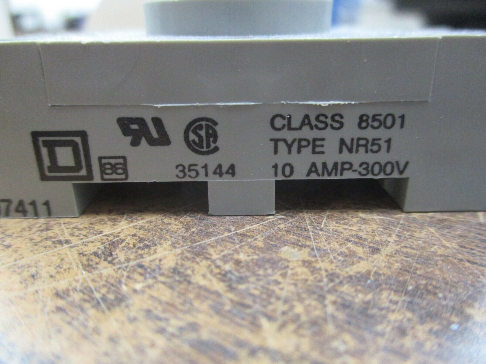 Square D 8-Pin Relay Socket 8501 NR51 *Lot of 4* New Surplus