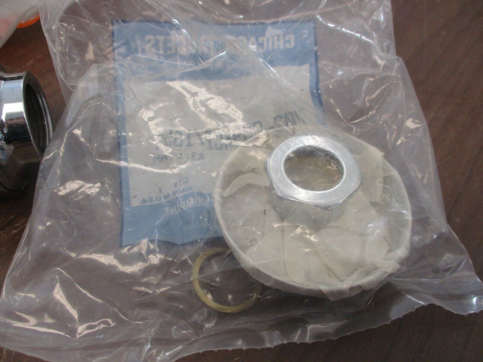 Chicago Faucet Co. Urinal Valve 732-VBCP Chrome Plate New Surplus