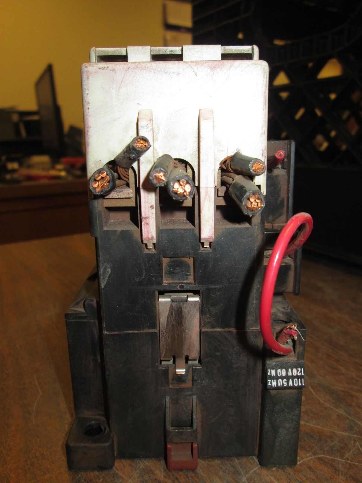 Square D Contactor 8502 PF3.11; 9065 TF 29 120V Coil 63A 600V Used