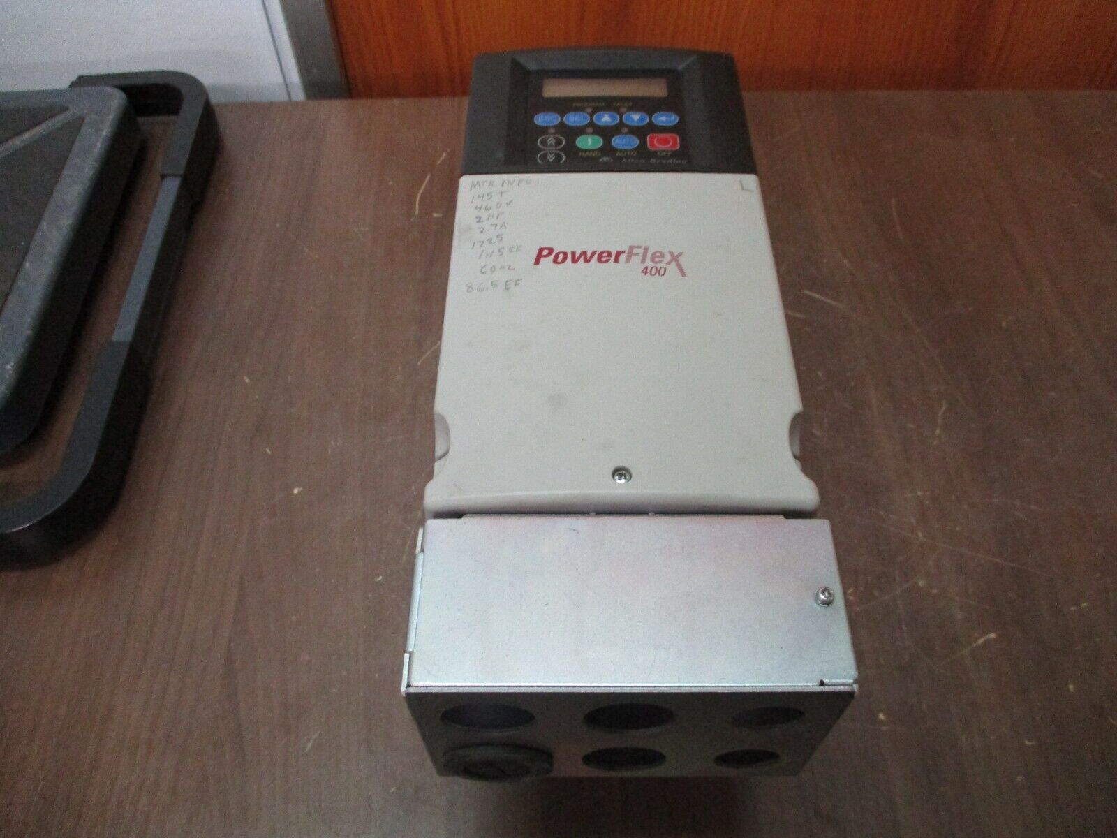 Allen-Bradley PowerFlex 400 AC Drive 22C-D012N103 Ser. A 7.5HP 3Ph Used