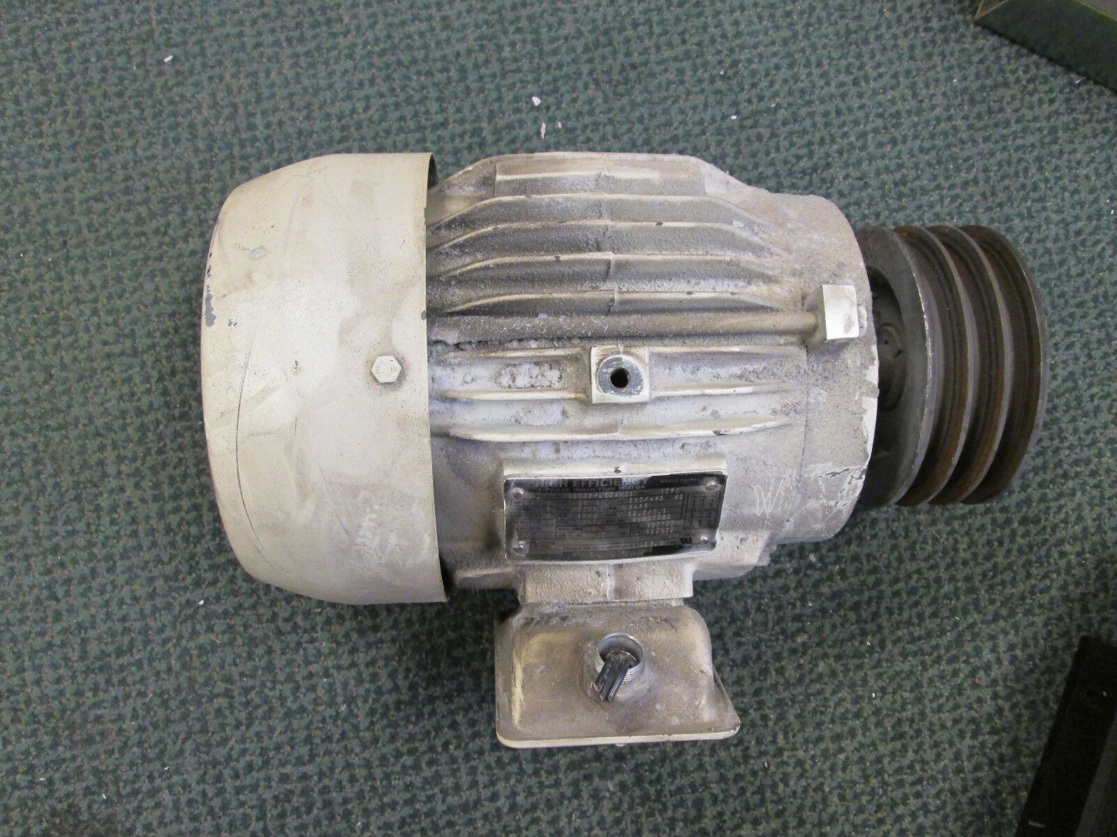 Toshiba Induction Motor B005FLF2AM01 5HP 230/460V 3465RPM's TEFC Enclosure Used