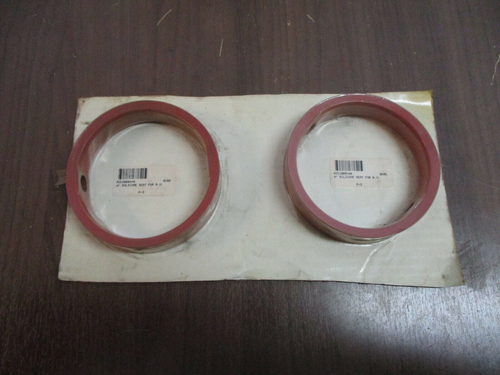 Jensen Silicone Seat AJC10BSX40 4" For B.V. *Lot of 2* New Surplus