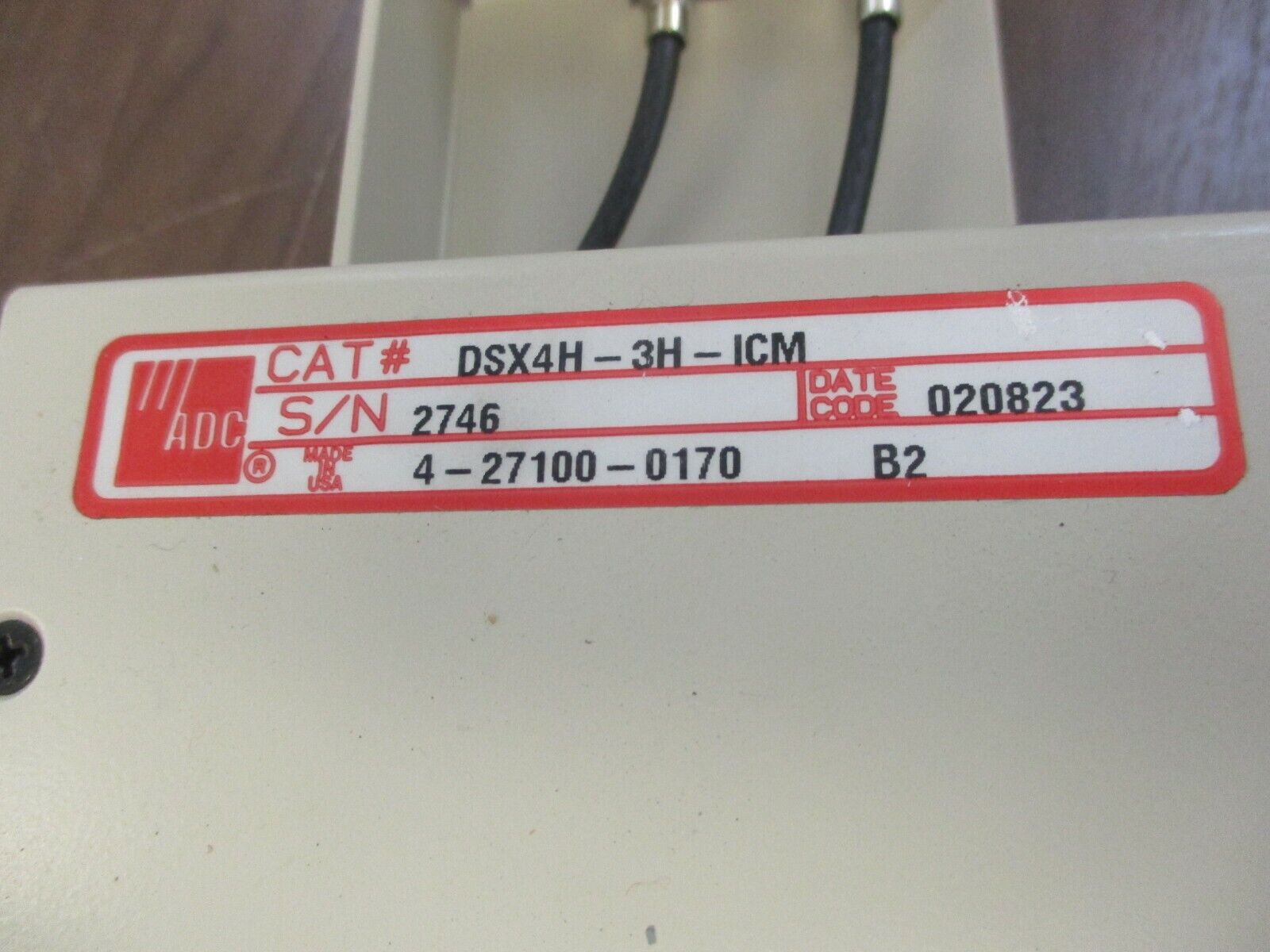 ADC Horizontal Chassis DSX4H-3H-ICM Used