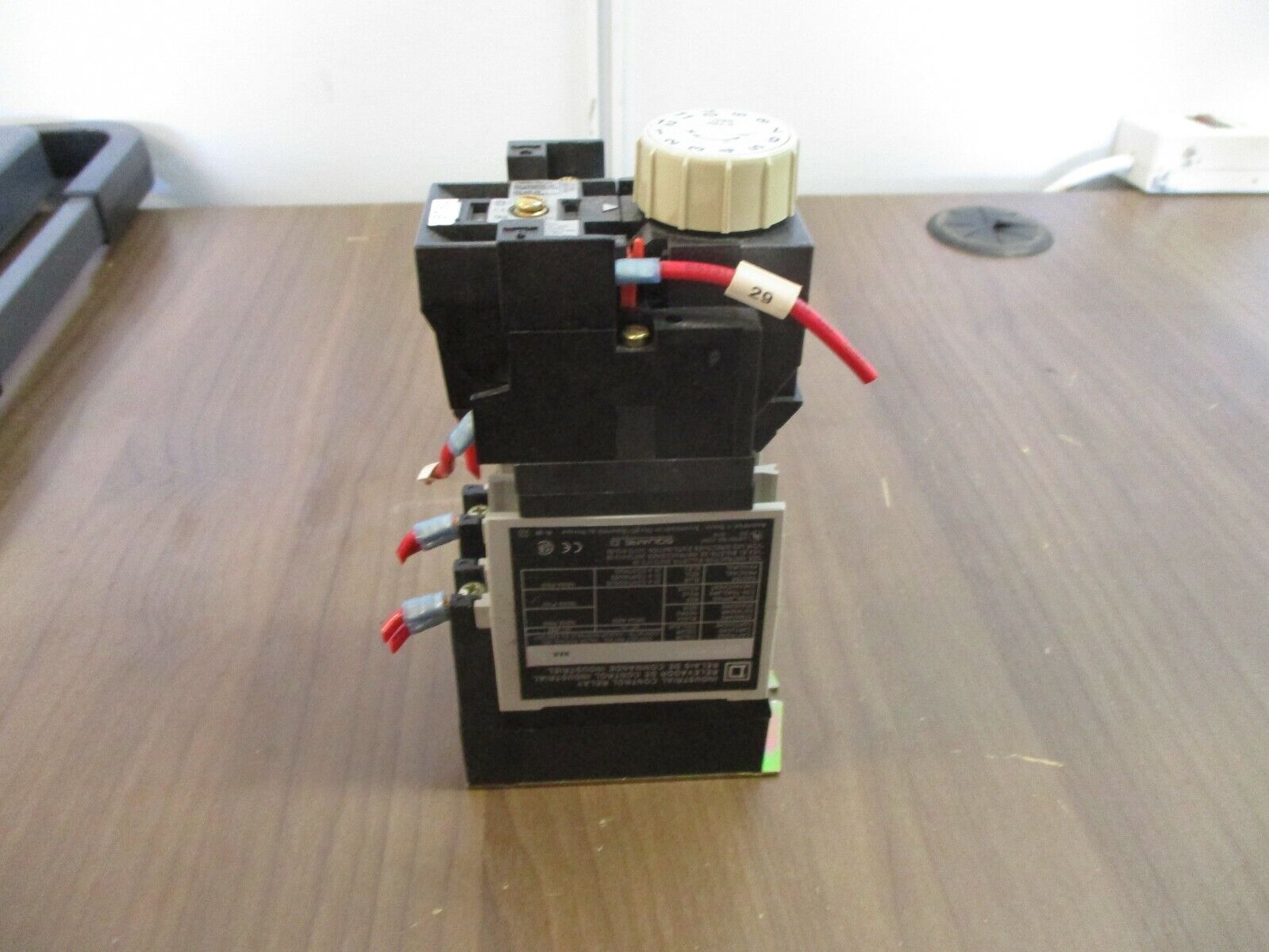 Square D Timing Relay 8501XTD2 5-180 Sec 8501X040 120V Coil Used