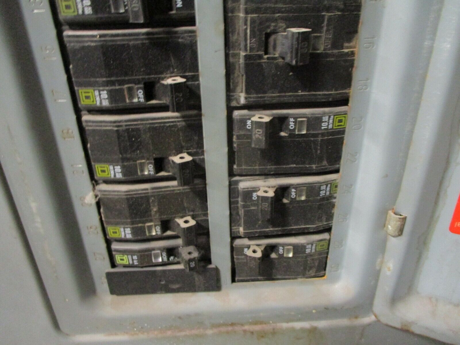 Square D Main Breaker Circuit Breaker Panel Q0C430M 125A Max Used