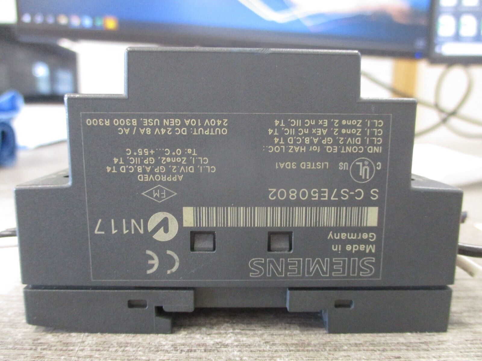 Siemens LOGO! Logic Module 6ED1 052-1MD00-0BA4 12/24VDC 8x Input
