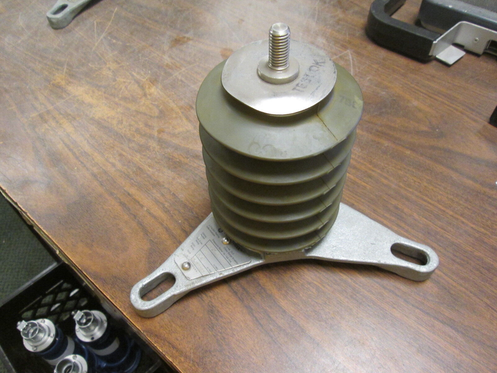 GE Tranquell Class Surge Arrester 9L12PPB010S 10kA *Bent Top* Used