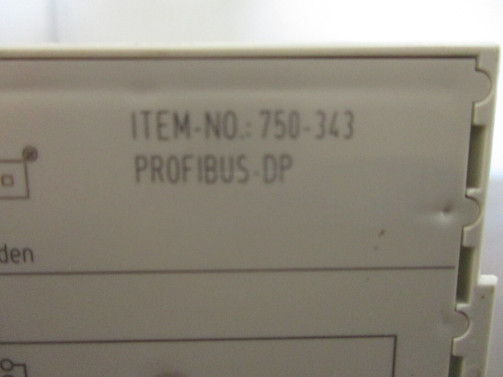 Wago Profibus-DP Module 750-343 Used