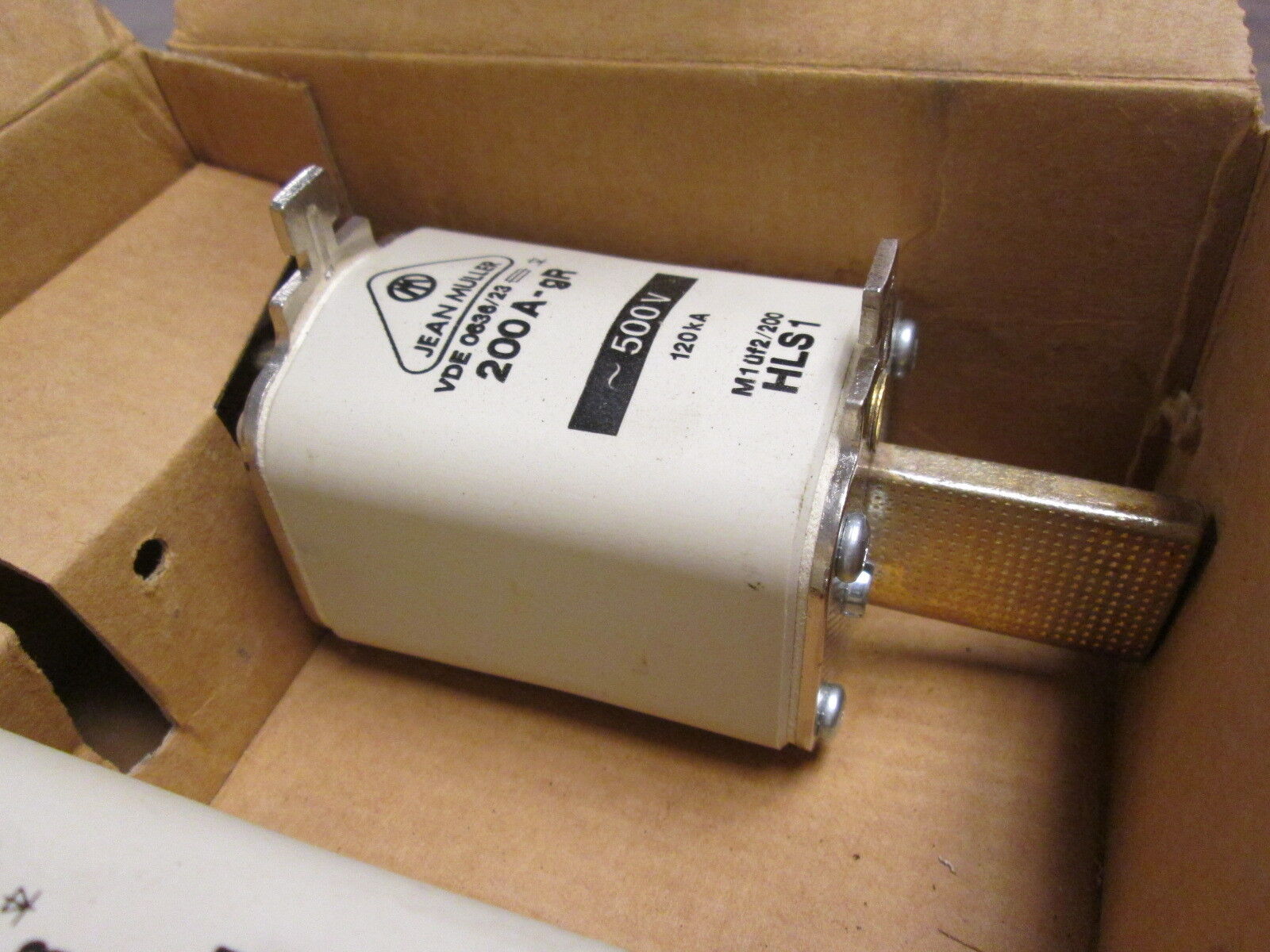 Jean Muller Fuse R1215200 200A 500V *Box of 2* New Surplus
