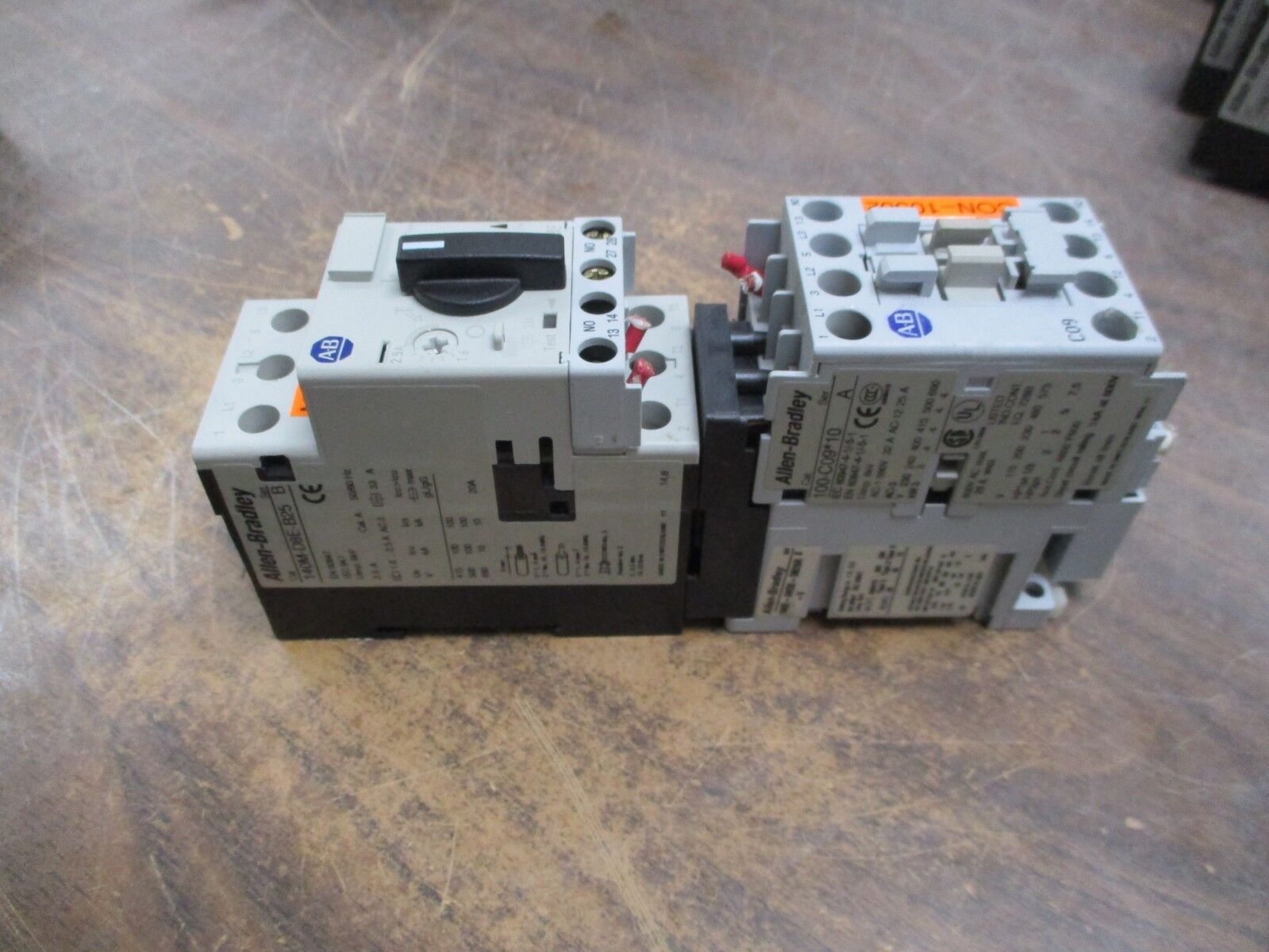 Allen-Bradley Starter 190E-AND2-DB25R-V Ser. B 120V Coil 25A 600V Trip: 1.6-2.5A