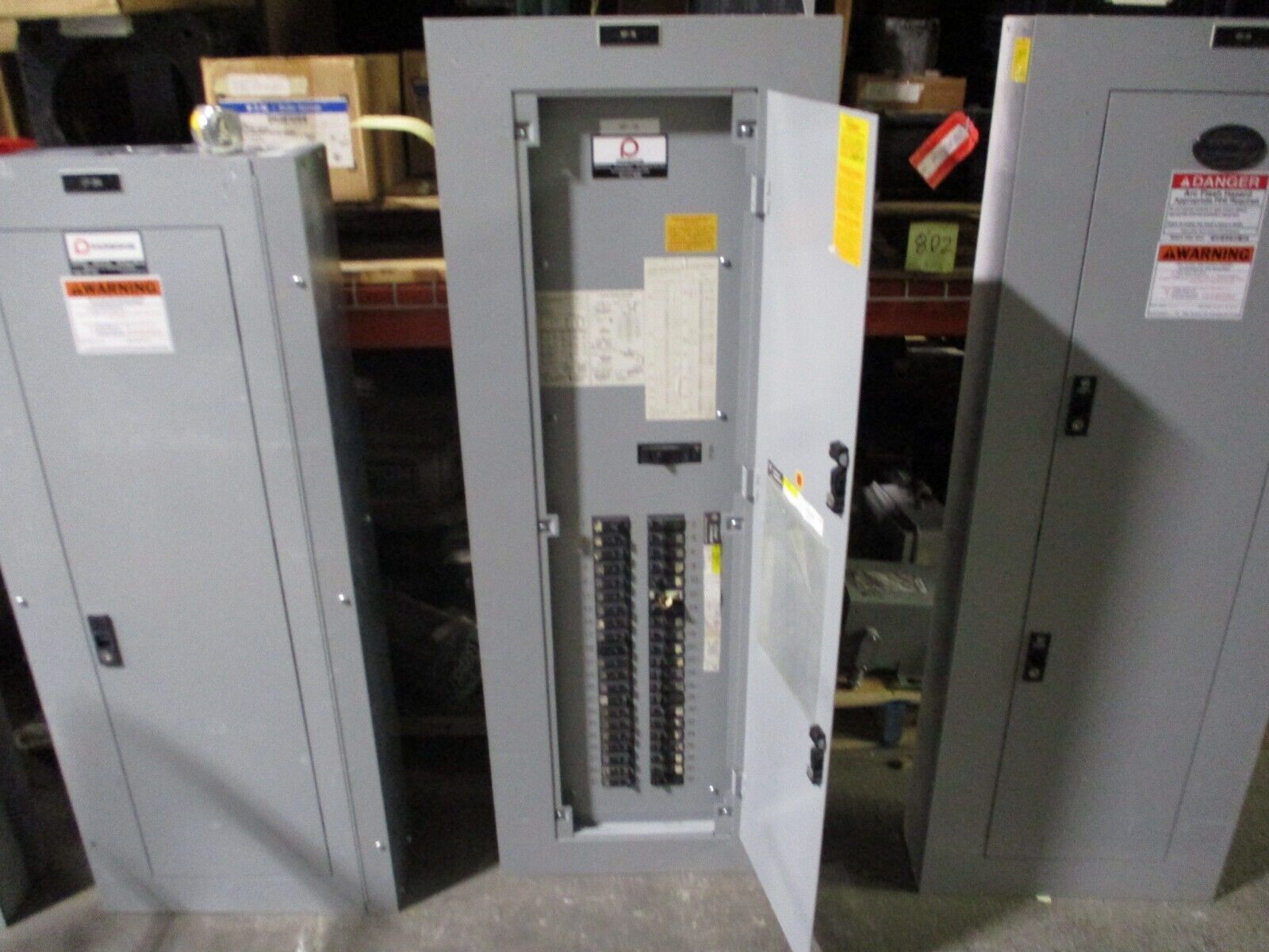 GE Main Breaker Circuit Breaker Panel AQF3422ATX 225A Max, 200A Main 208/120V