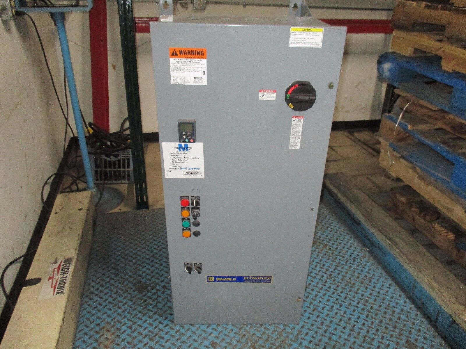 Square D Econoflex Altivar AC Drive 8839 58ENG4VY 40Hp 3Ph Used