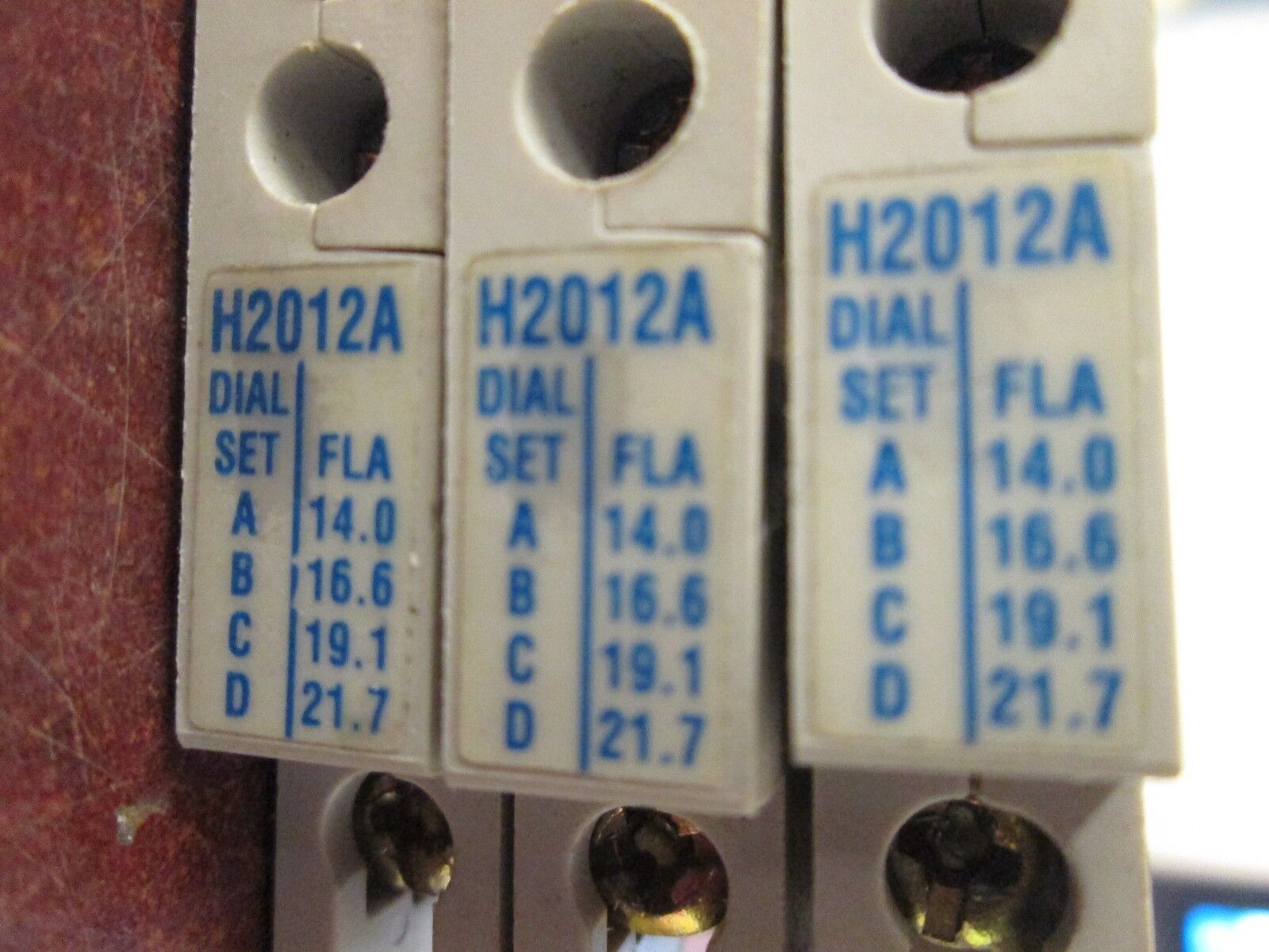 Square D Overload Relay Thermal Unit A1.39 *Lot of 3* Used