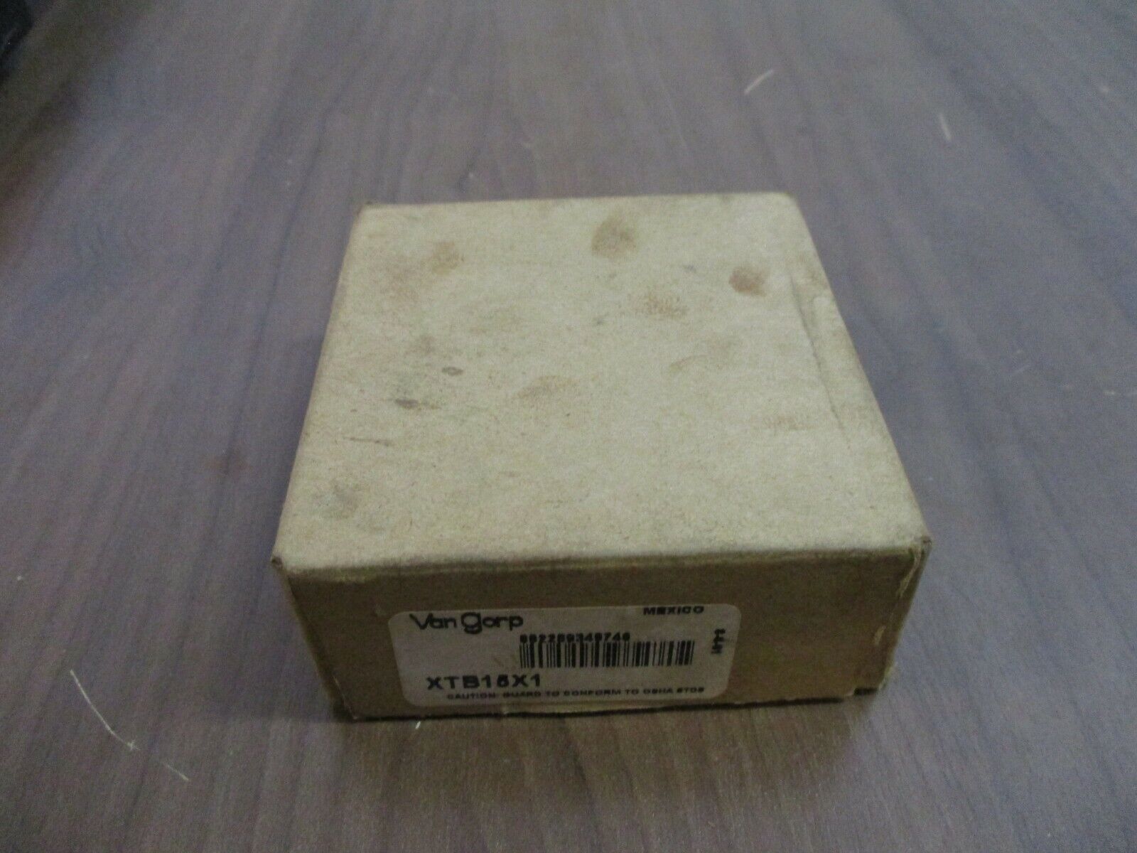 Van Gorp Bushing XTB15X1 New Surplus