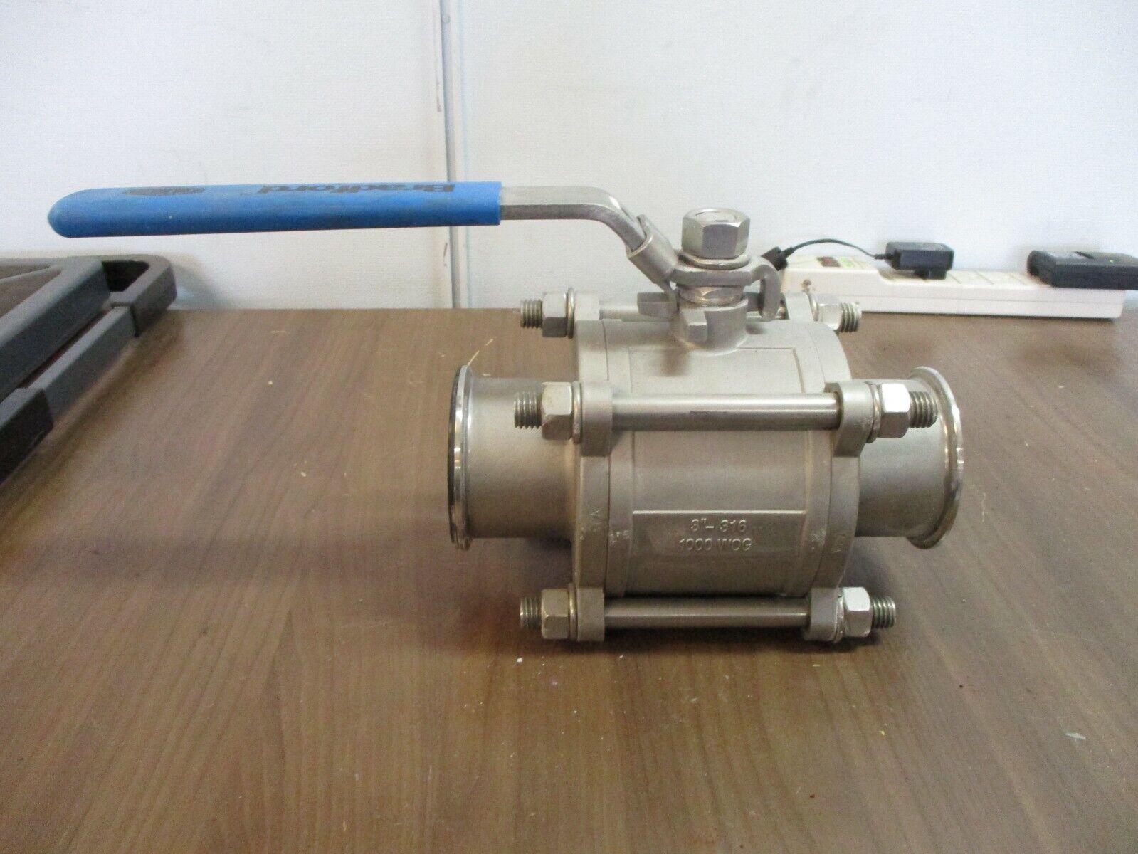 Dixon Bradford KF Two-Way Encapsulated Ball Valve Size: 3" 316 Stainless Steel