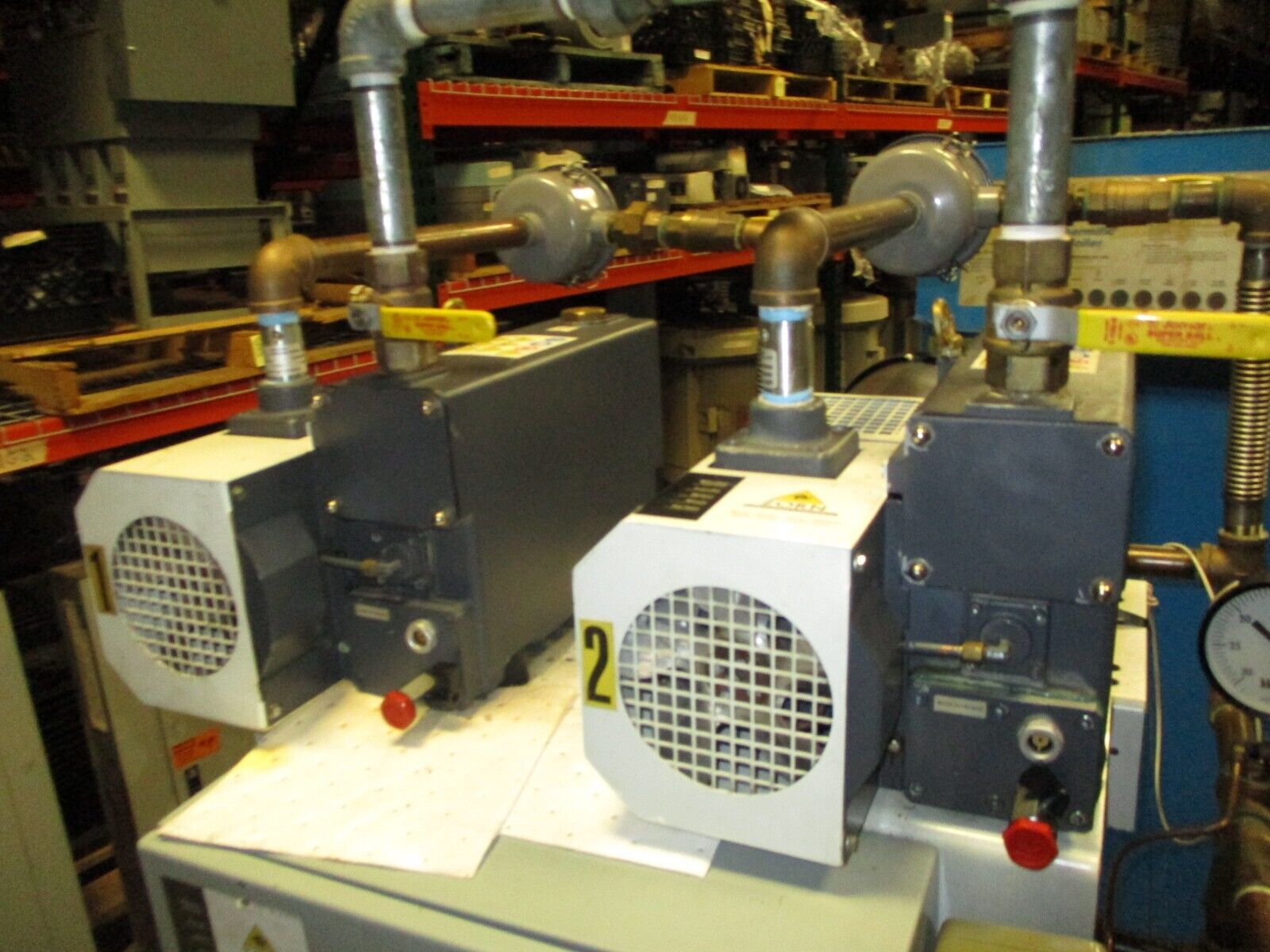 Powerex Air Compressor SPL2887571 2HP 80-Gallon Tank 16 SCFM 208V 3Ph 60Hz Used