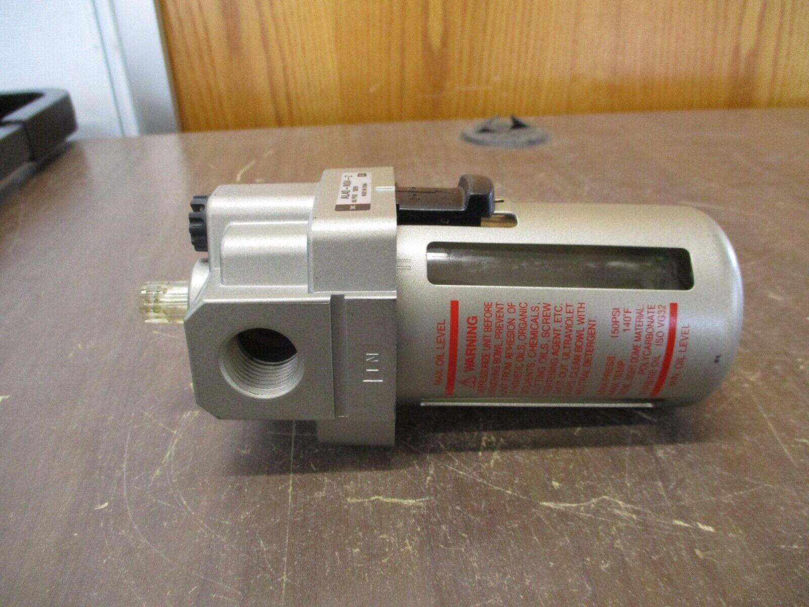 SMC Lubricator AL40-N04-Z 150PSI Used
