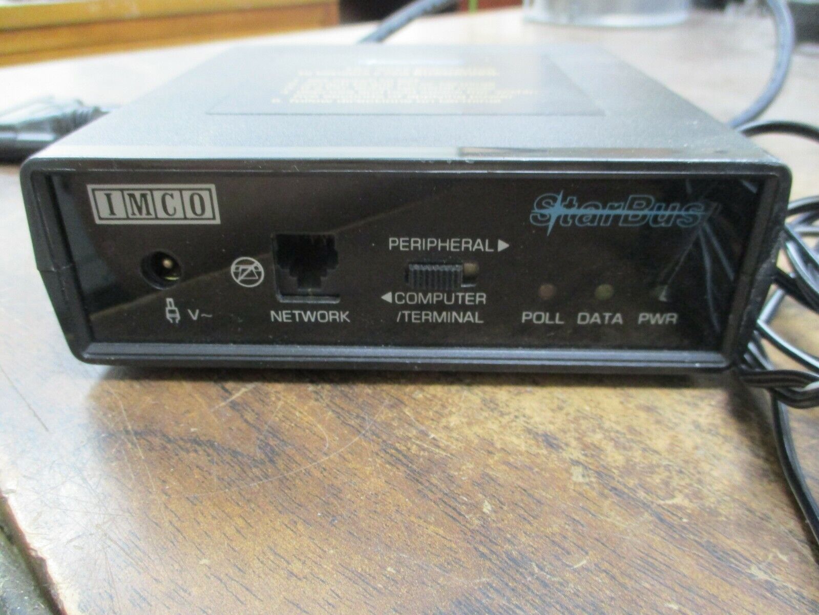 IMCO StarBus Busdriver Power: 8.5-9.5VAC 6VA 11-12VDC 500mA Used