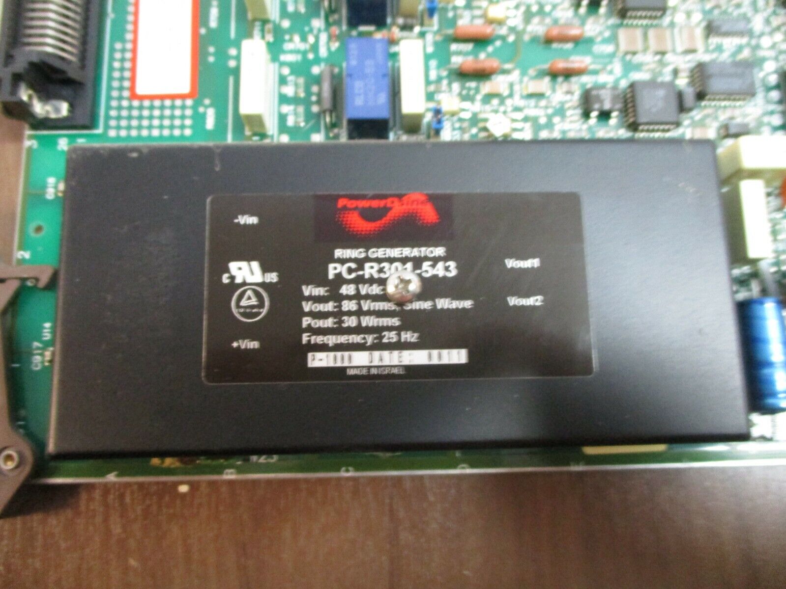 Telrad 8-Port FXS Station Circuit Card SBSLC 76-110-1700 Used