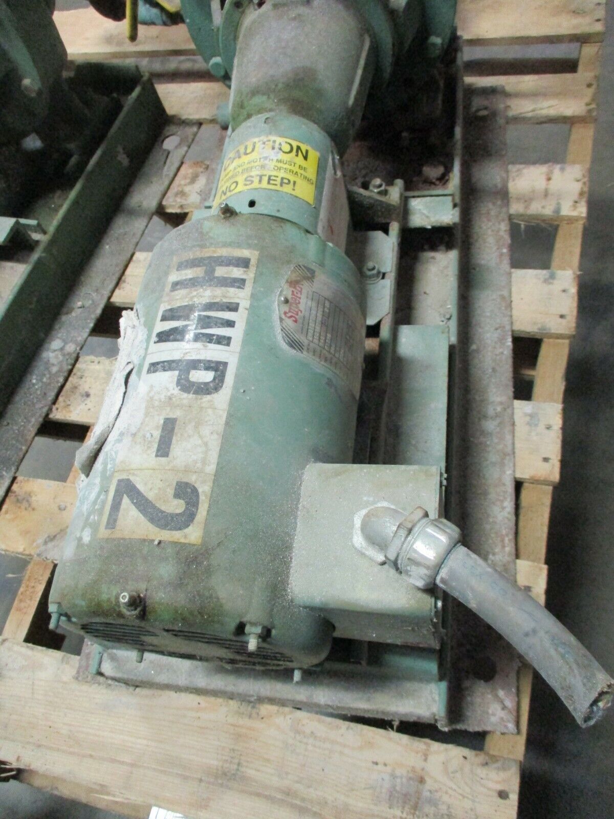 Taco Pump FE1208E2C1E2L0A 2HP 1750RPM 48GPM 55ft Head Used