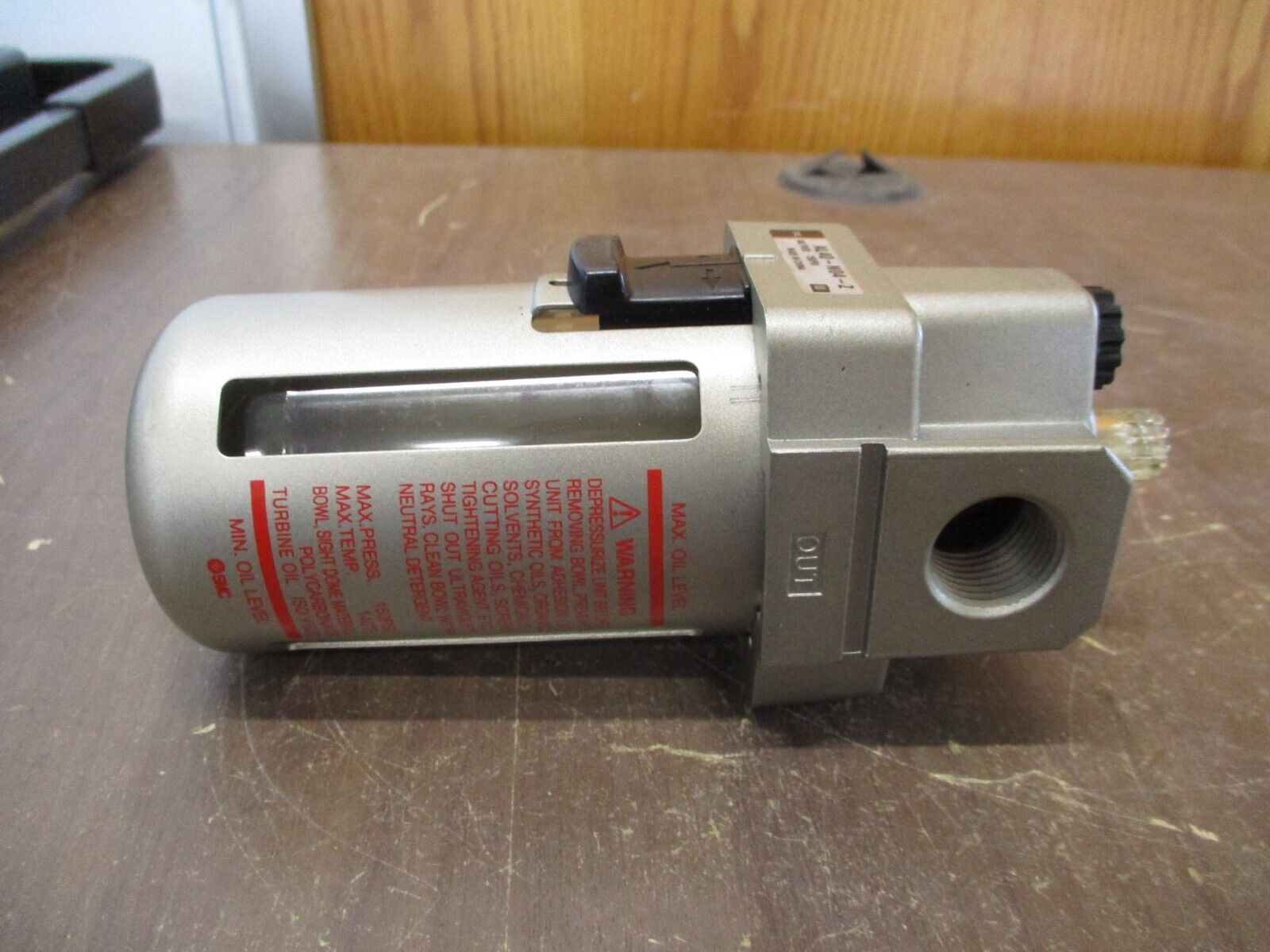SMC Lubricator AL40-N04-Z 150PSI Used